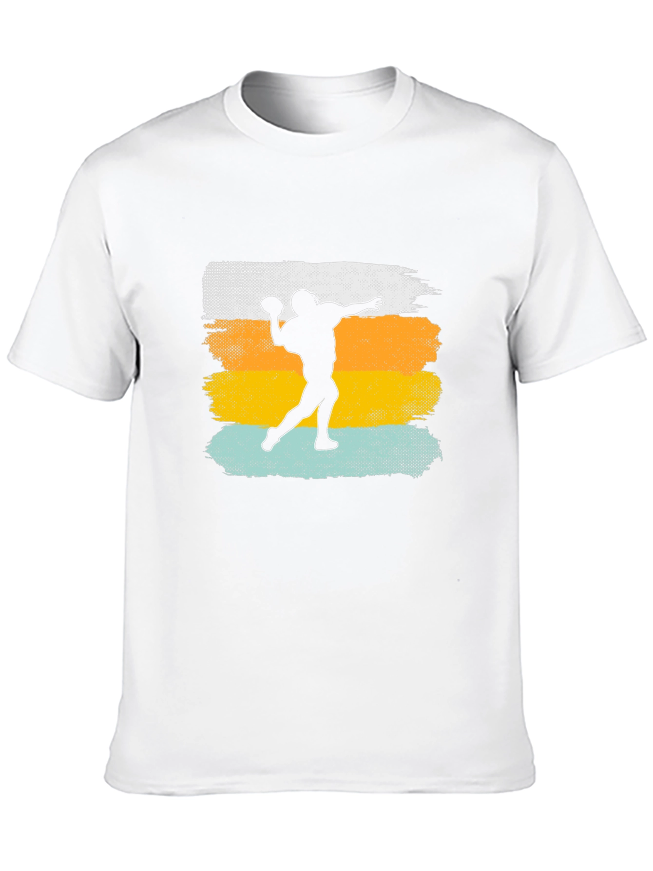 Retro Football Player T-Shirt