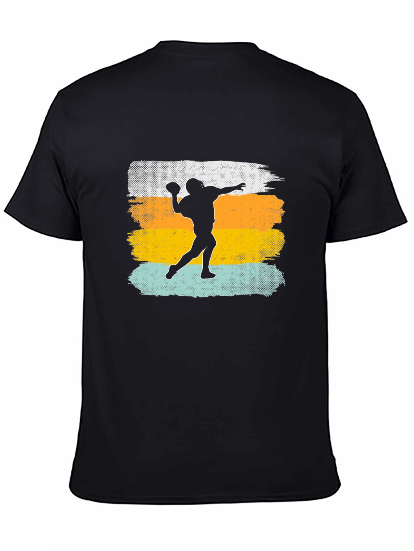 Retro Football Player T-Shirt