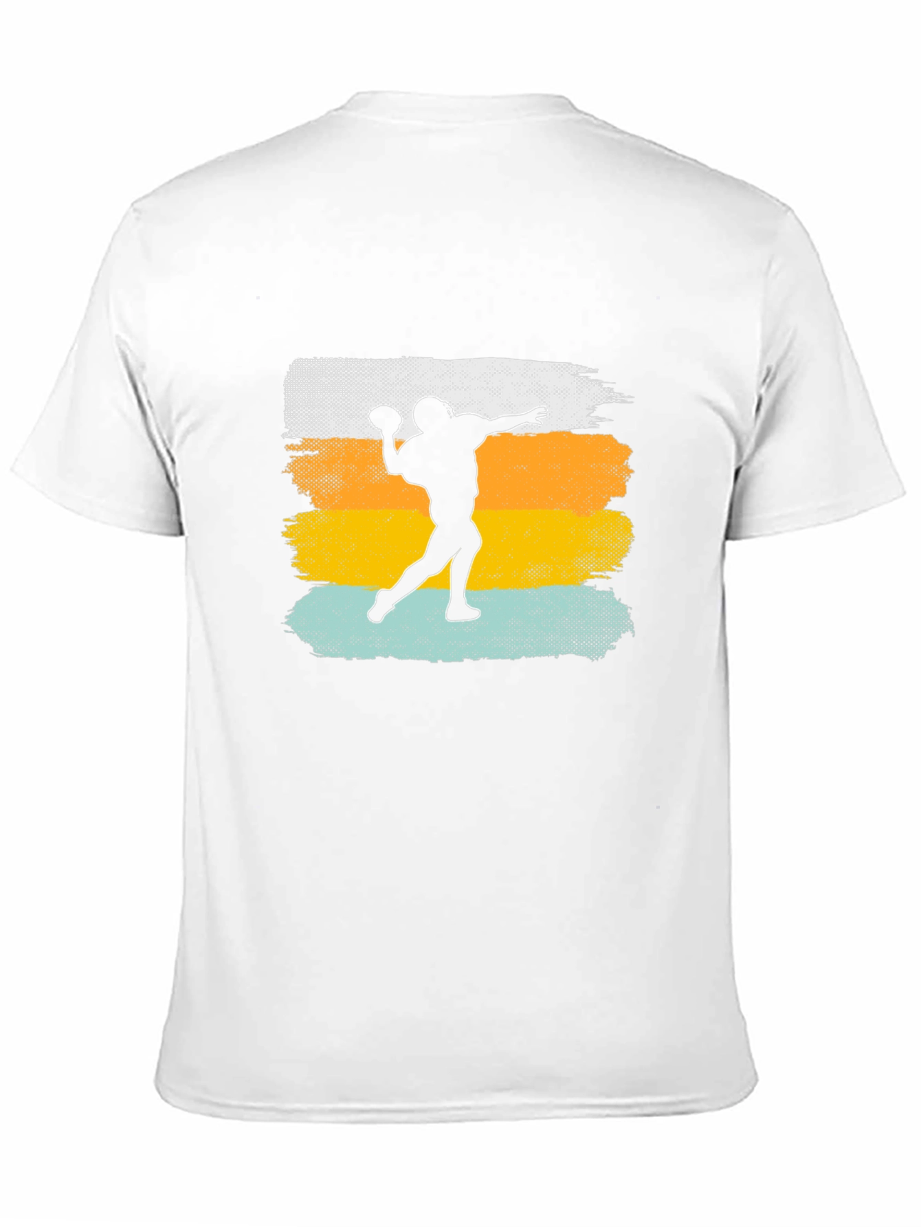 Retro Football Player T-Shirt