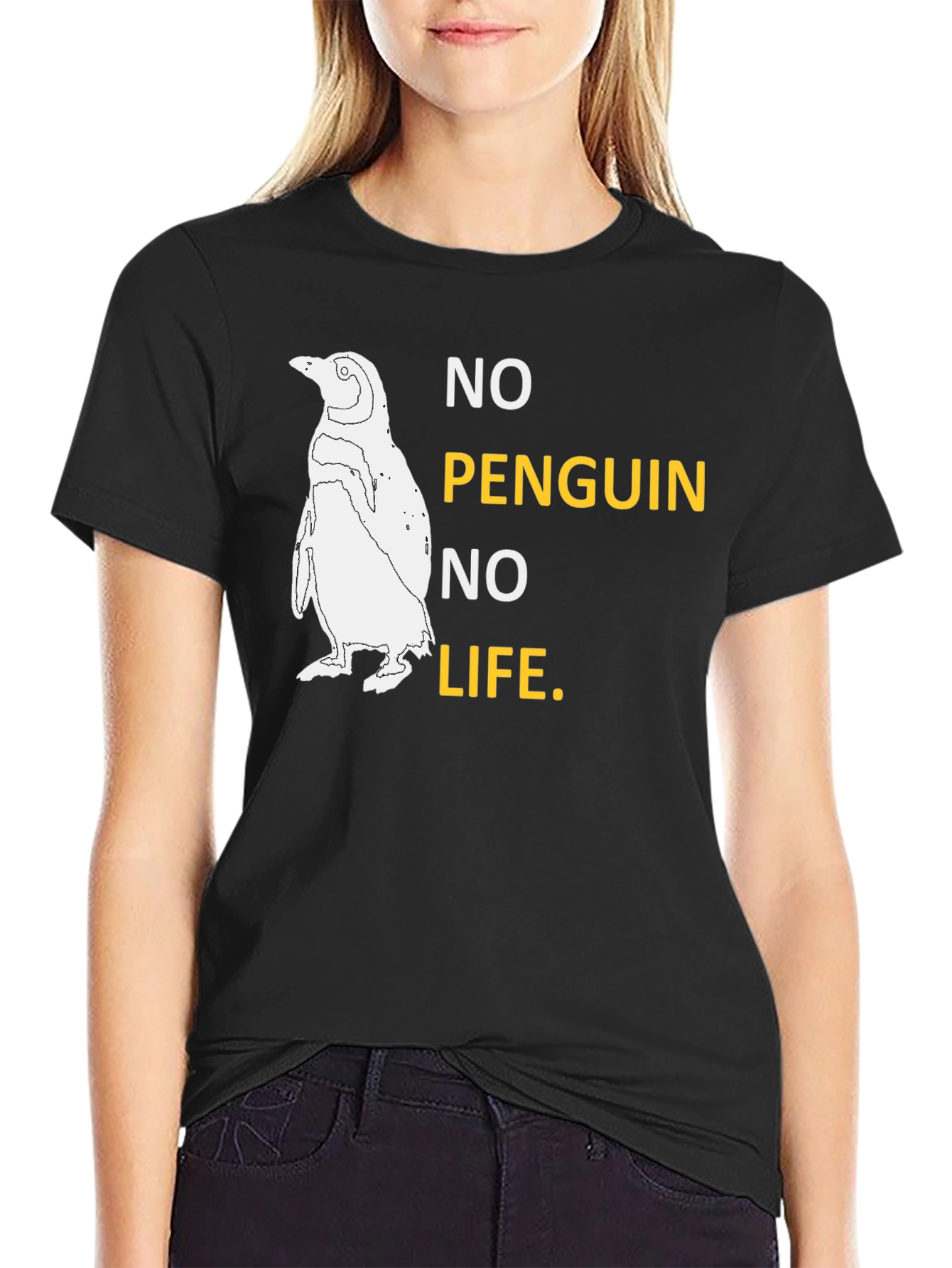 No Penguin No Life Graphic Tee