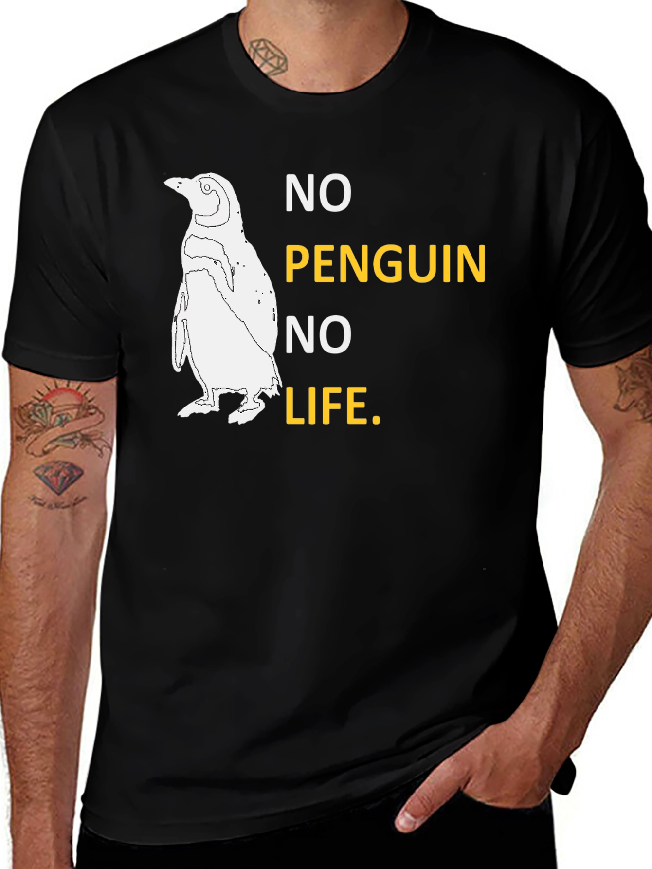 No Penguin No Life Graphic Tee