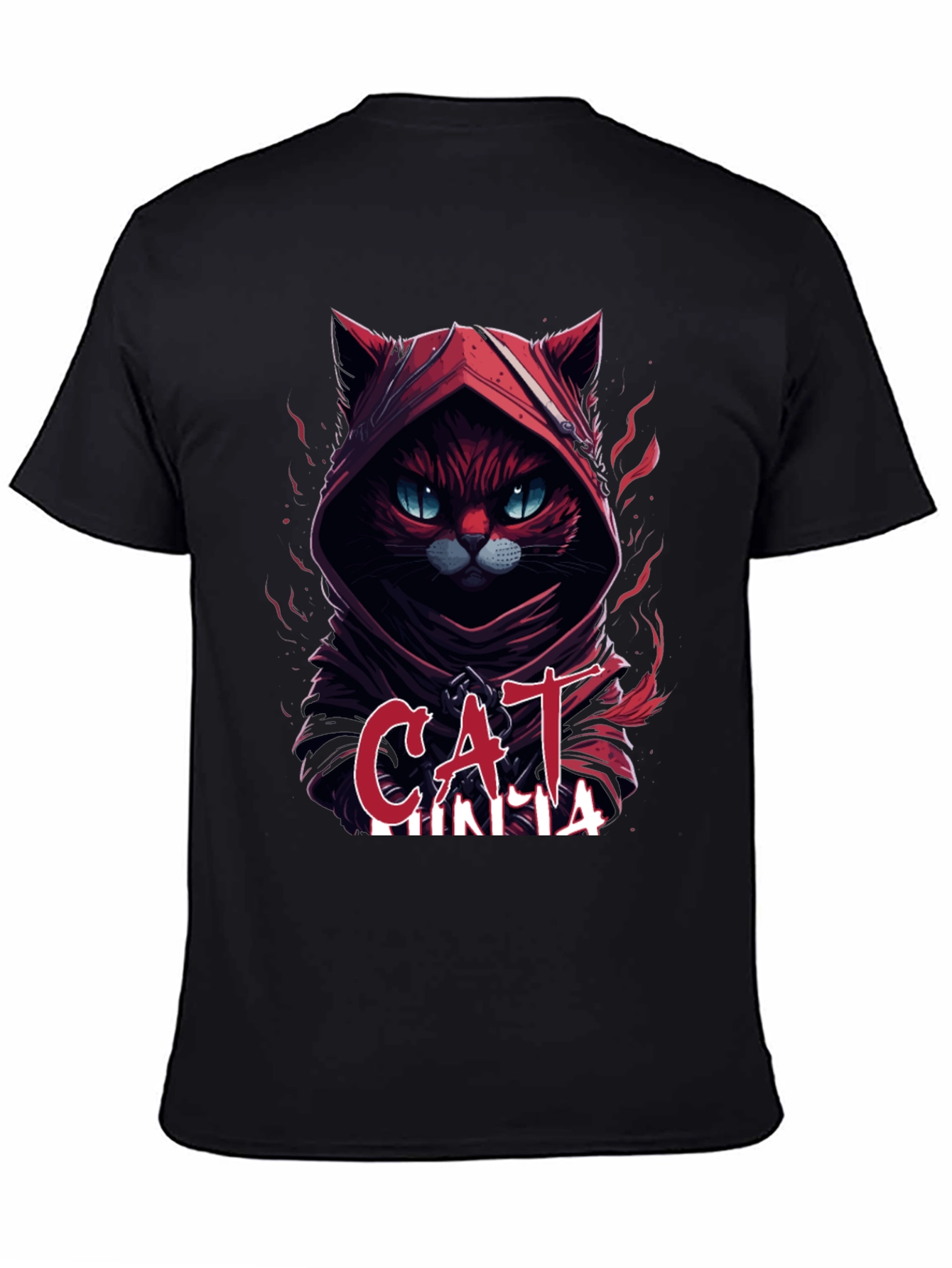 Cat Ninja Graphic T-Shirt