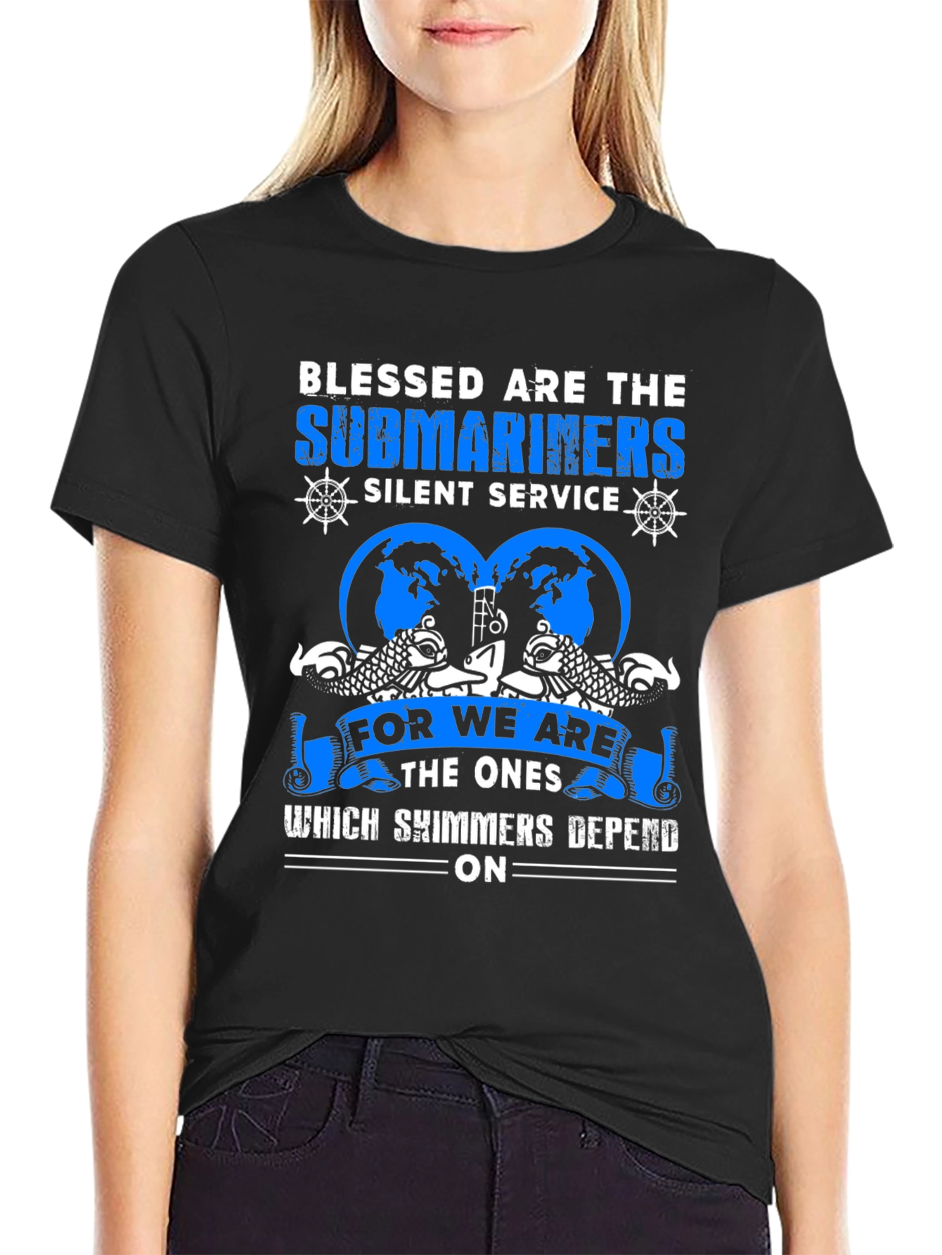 Submariners Silent Service Graphic T-Shirt