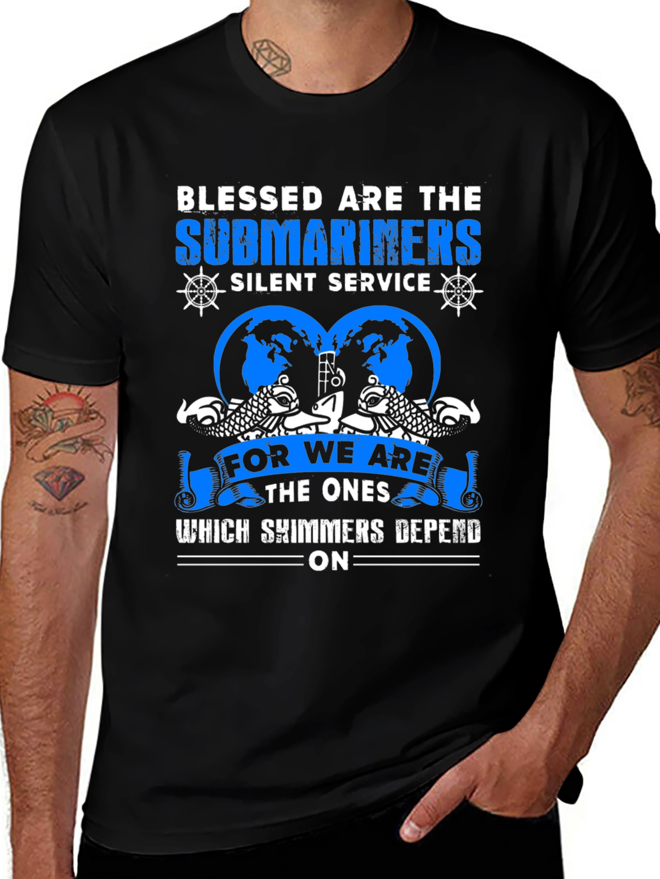 Submariners Silent Service Graphic T-Shirt