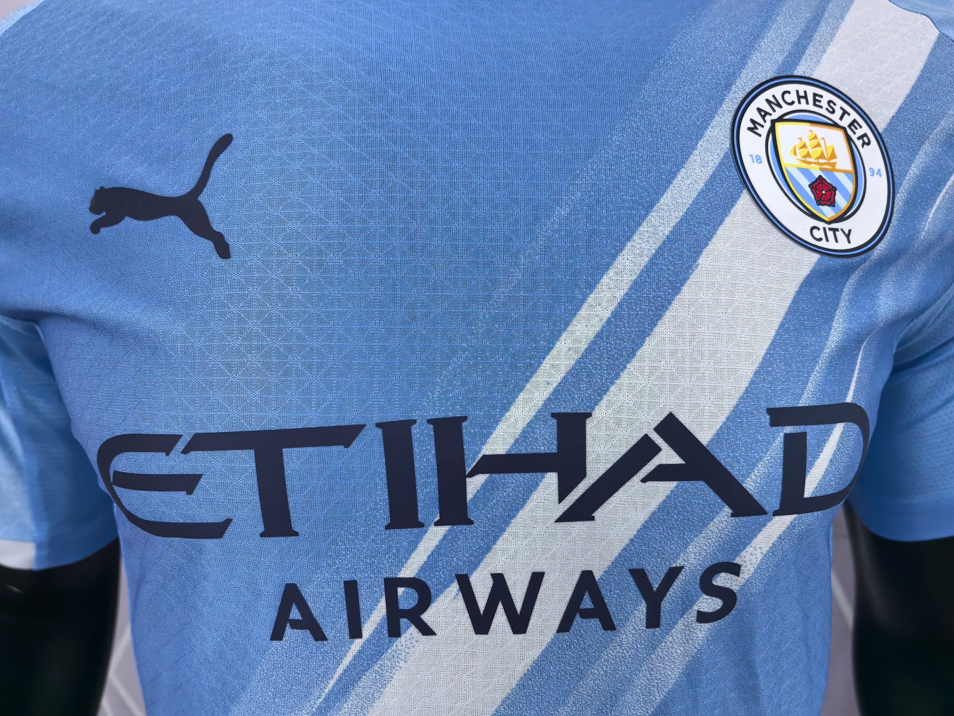 Manchester City 25-26 Home Player Version Soccer Jersey