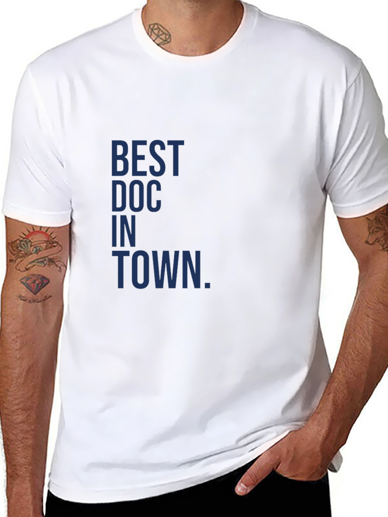 Best Doc in Town T-Shirt - Novelty Medical Gift