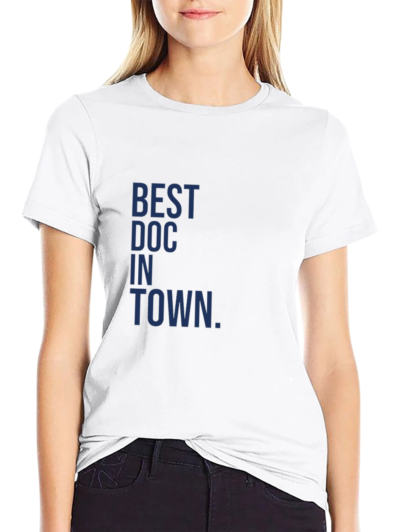 Best Doc in Town T-Shirt - Novelty Medical Gift