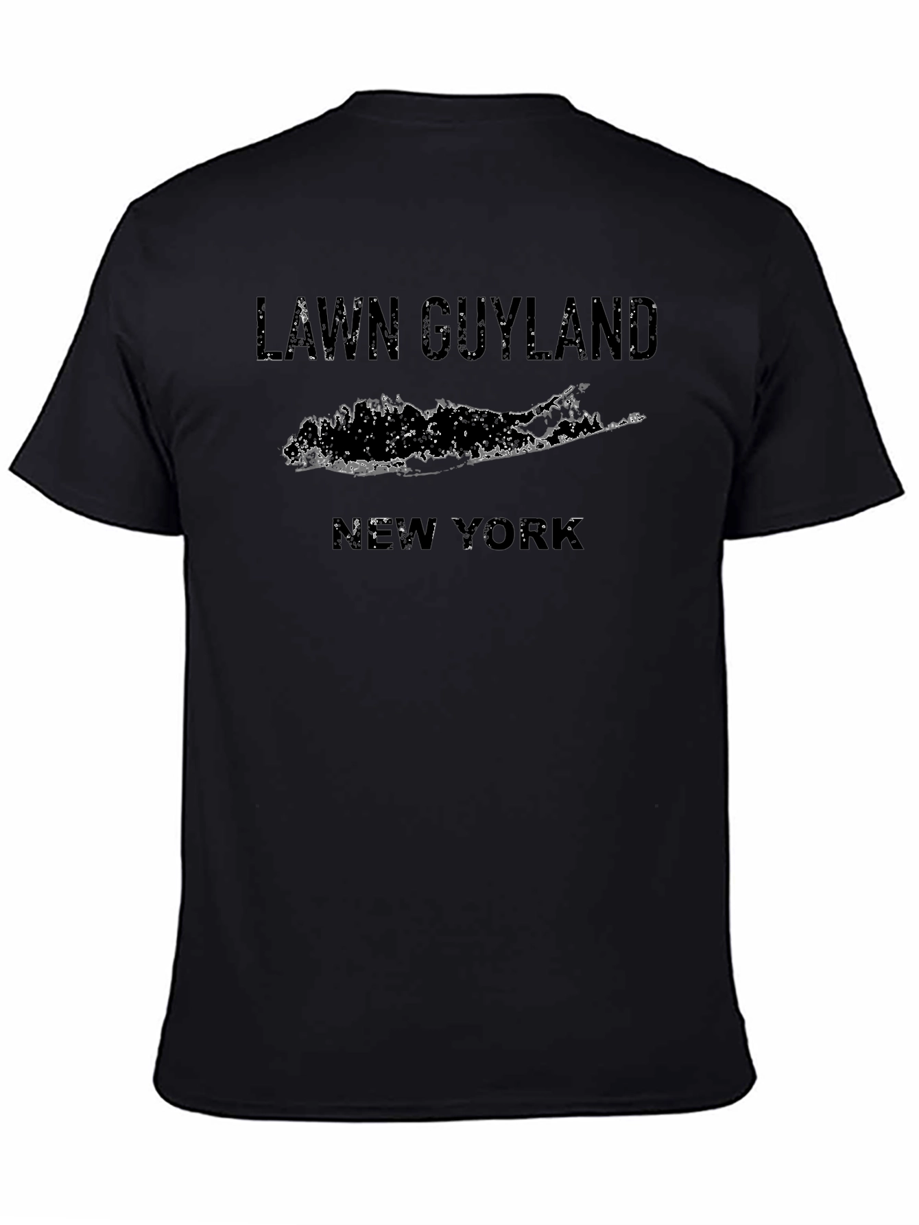 Lawn Guyland New York T-Shirt - Black