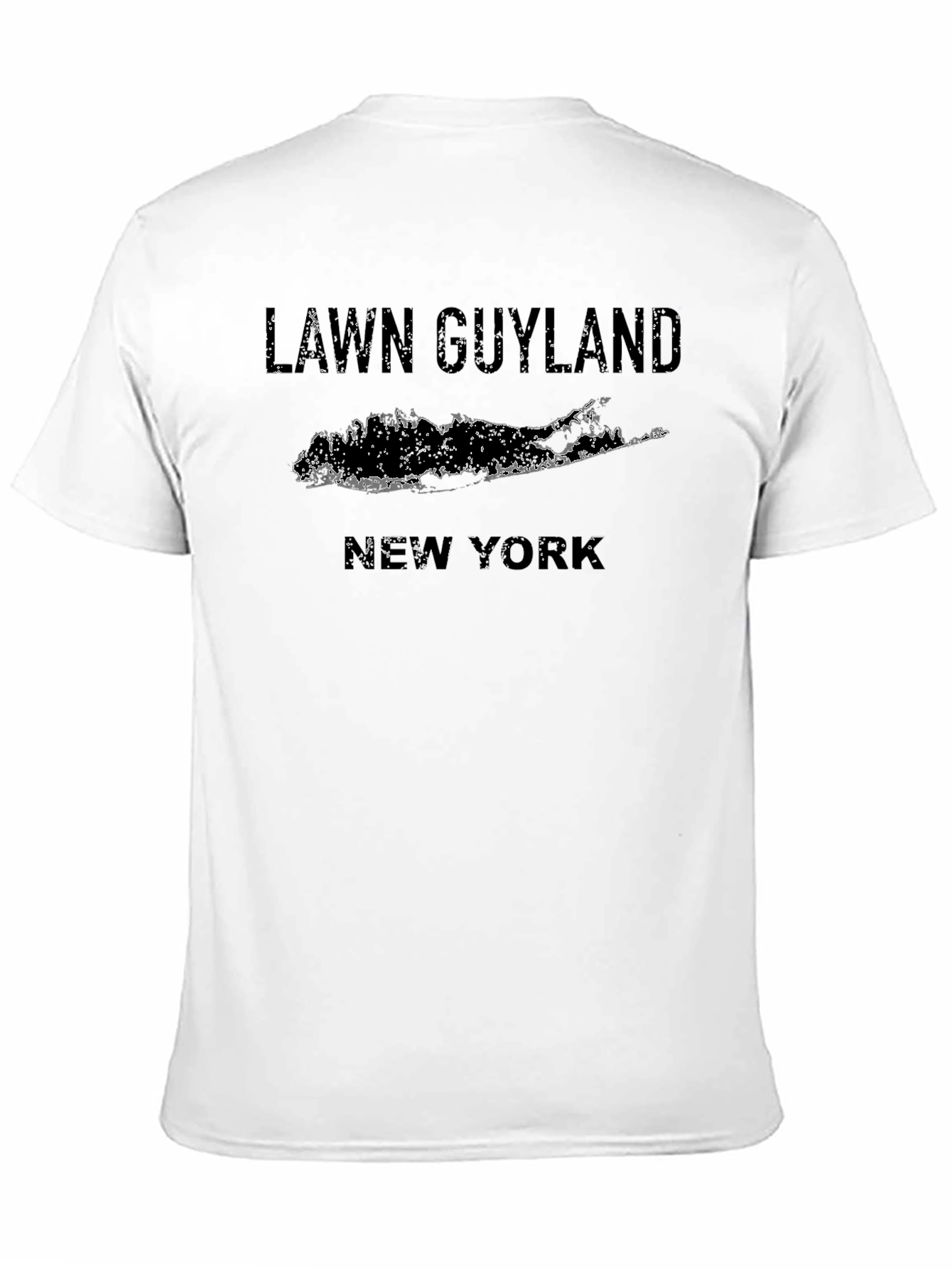 Lawn Guyland New York T-Shirt - Black