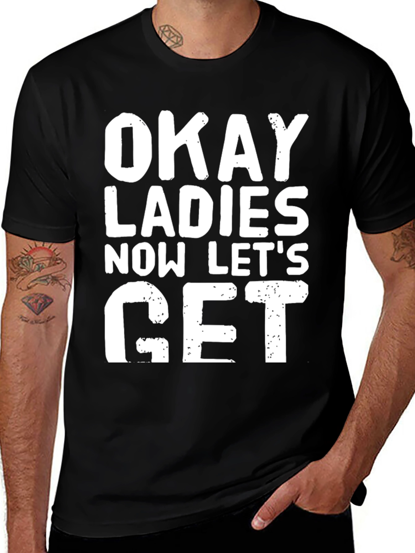 Okay Ladies T-Shirt - Novelty Graphic Tee