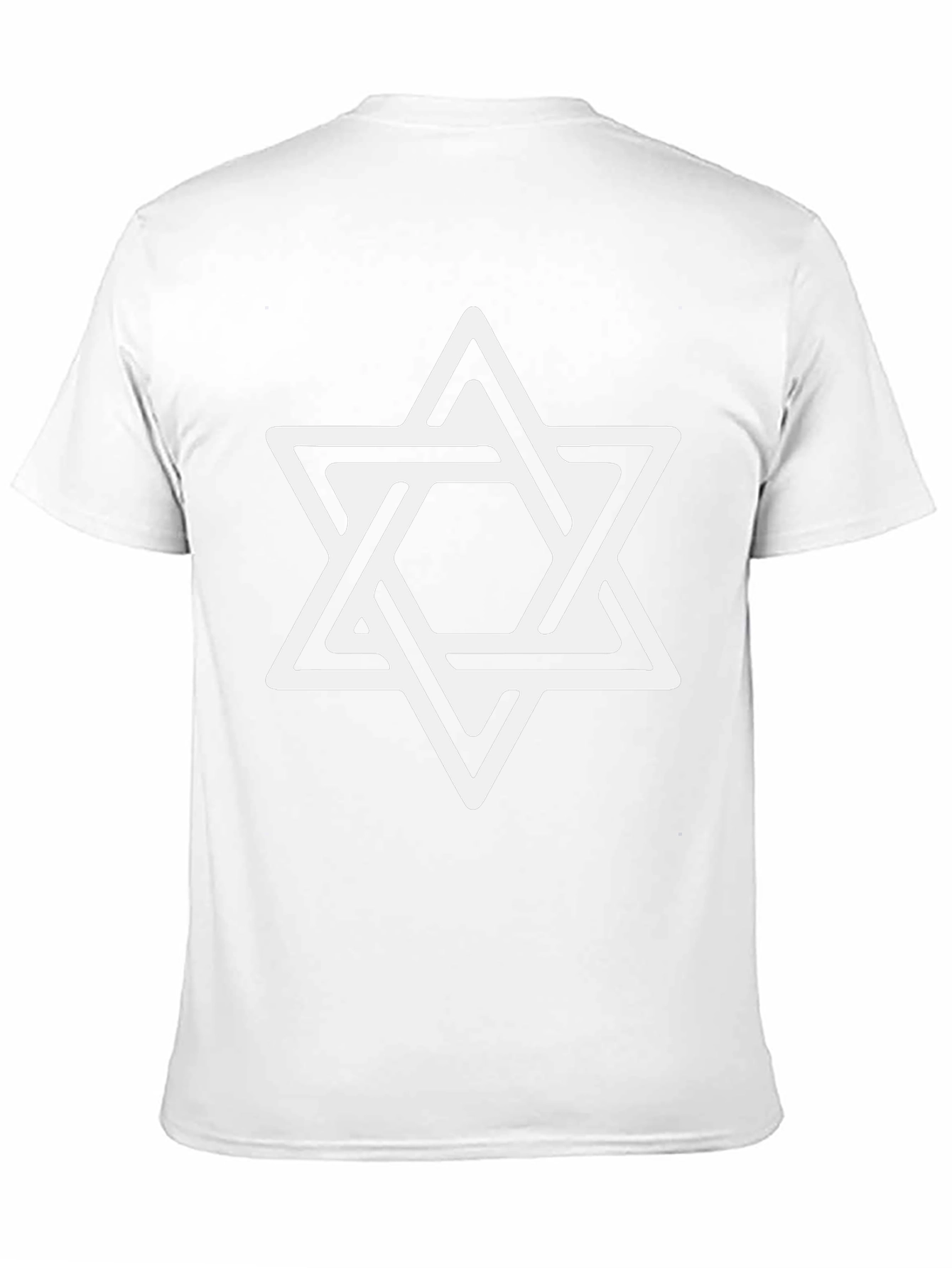 Star of David Graphic Tee - Mens Black T-Shirt