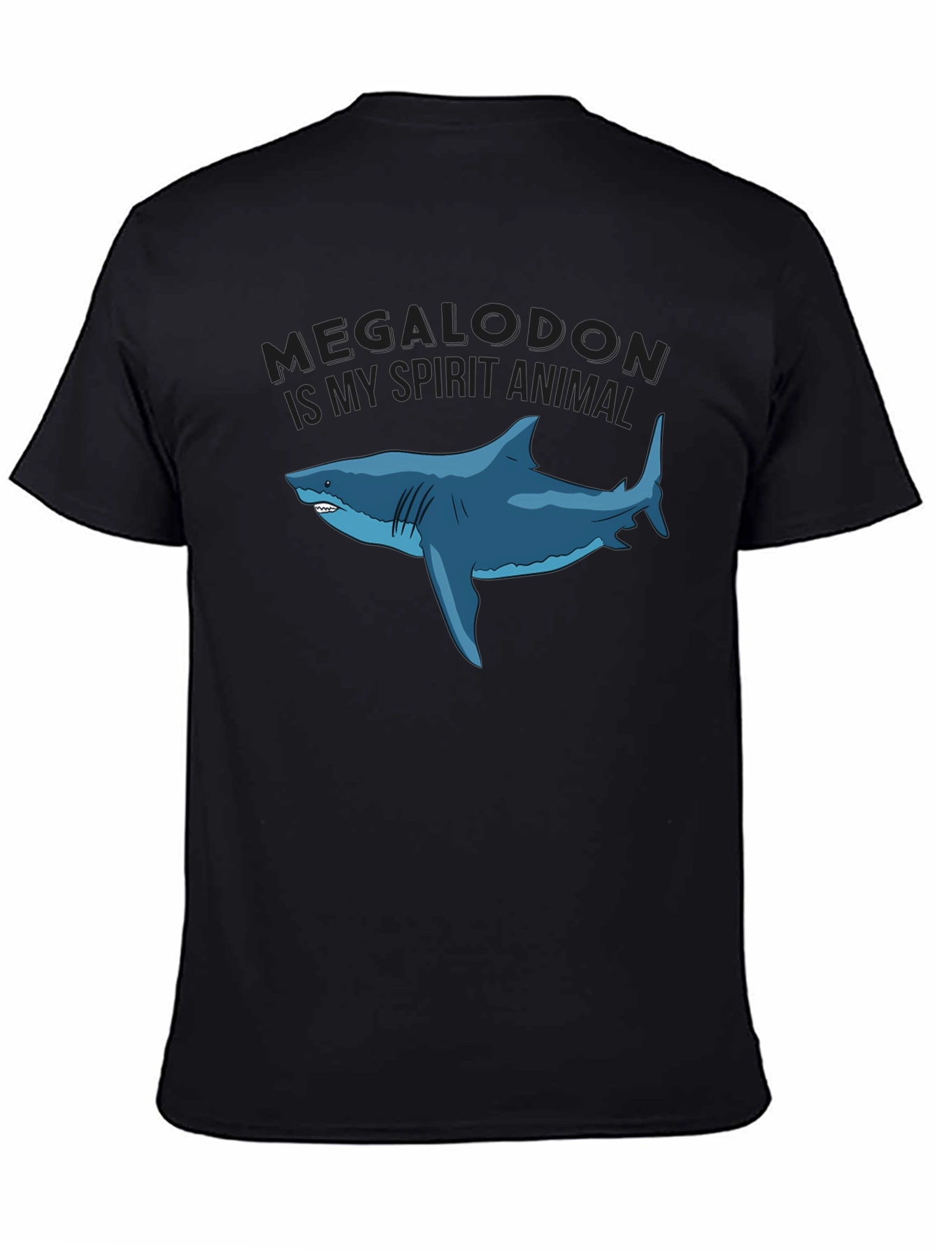Megalodon Spirit Animal Graphic T-Shirt
