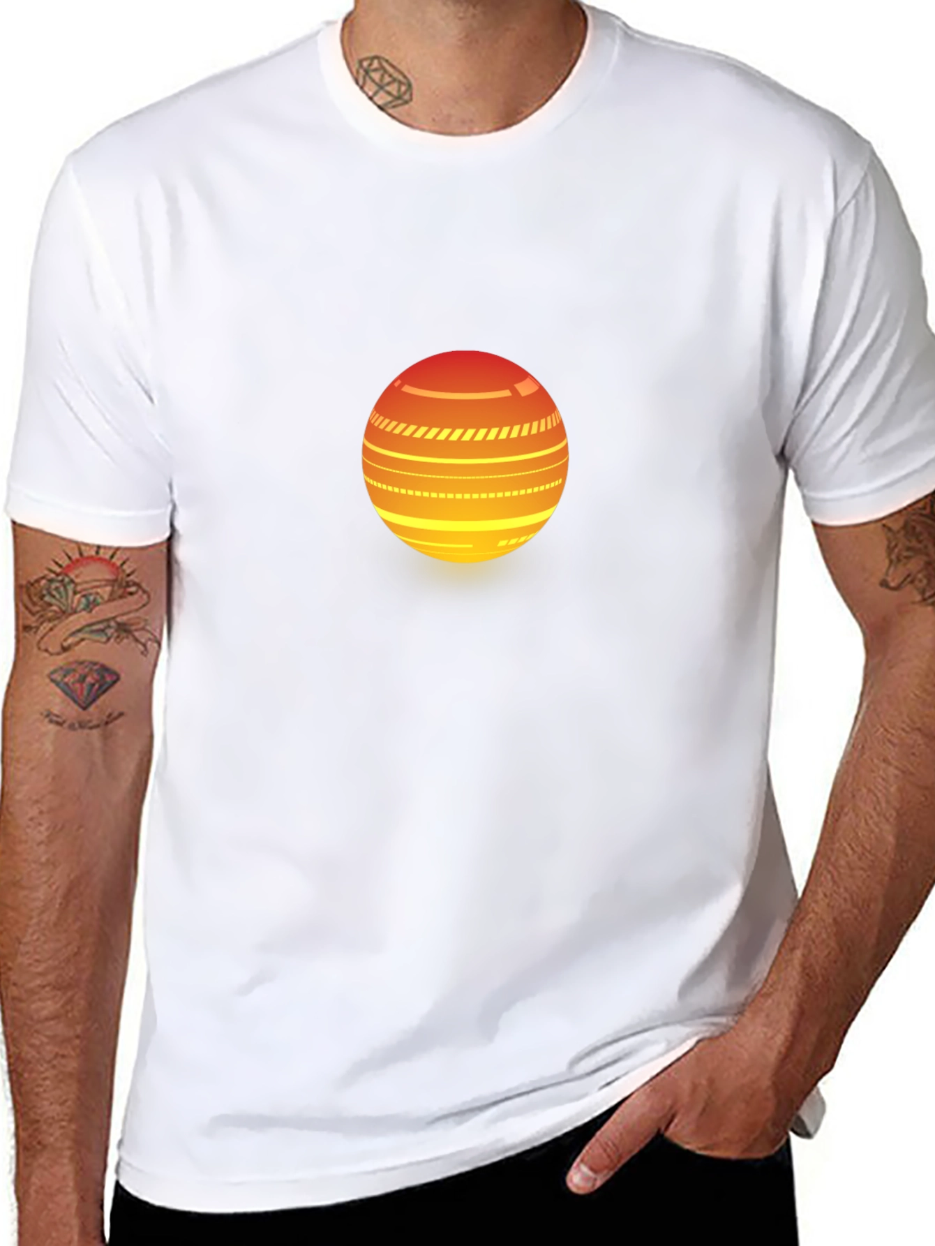 Sphere Graphic Tee - Modern Design Classic Comfort