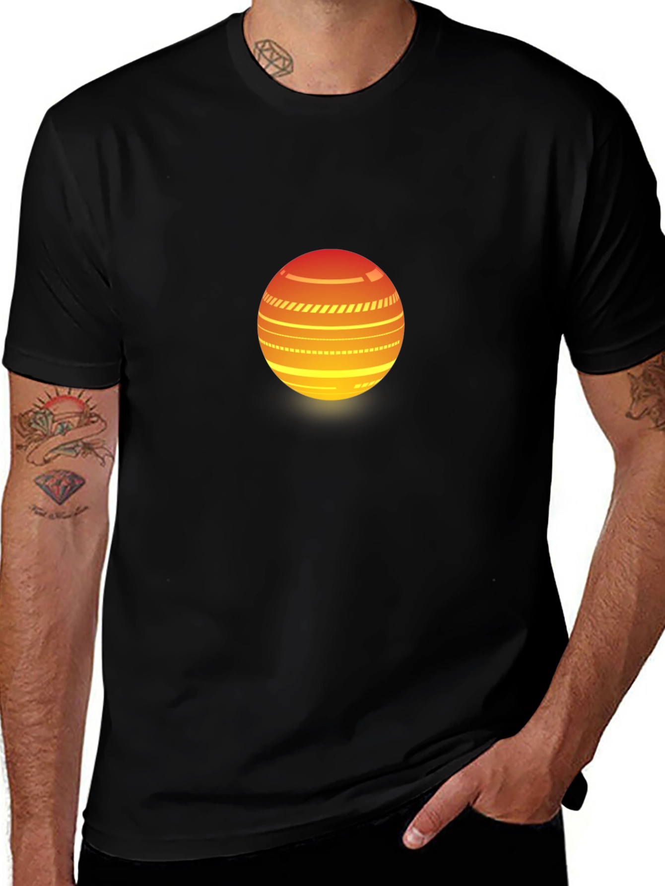Sphere Graphic Tee - Modern Design Classic Comfort