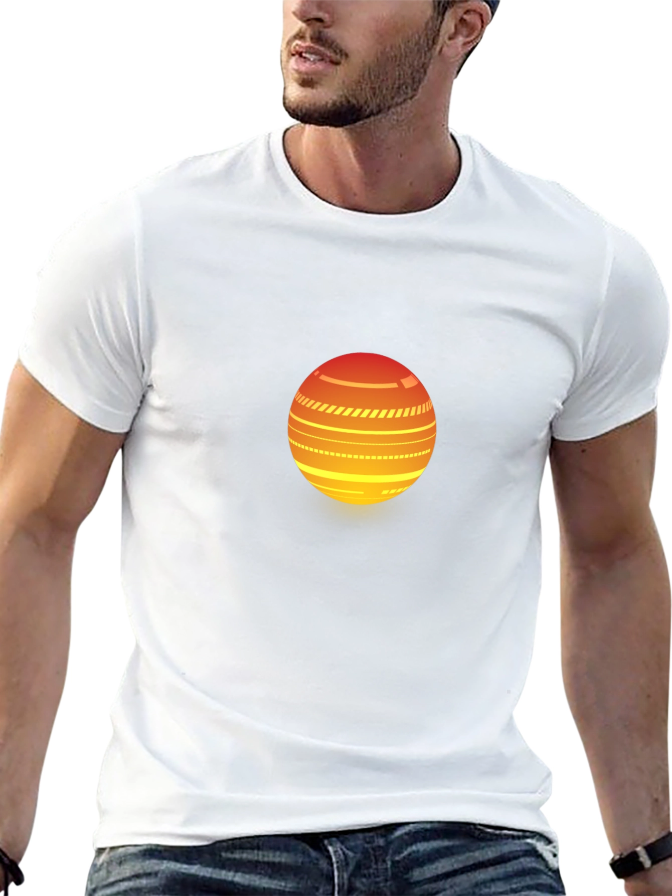 Sphere Graphic Tee - Modern Design Classic Comfort