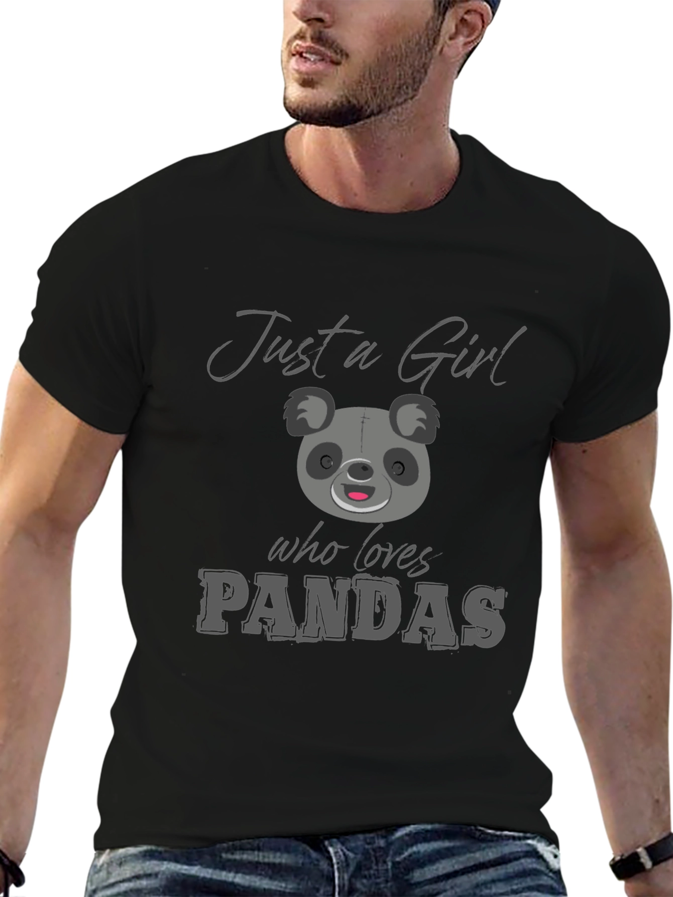 Just a Girl Who Loves Pandas T-Shirt