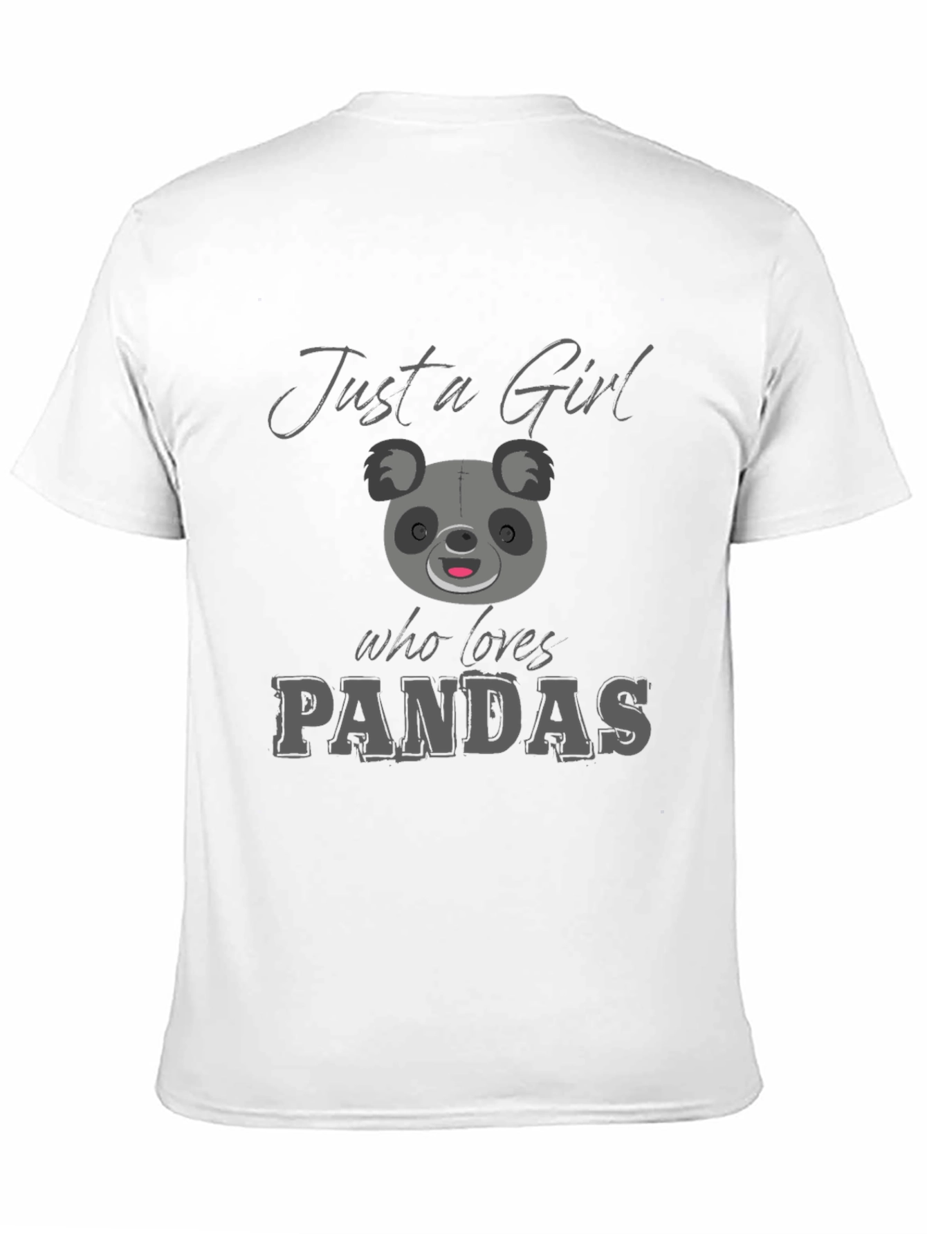 Just a Girl Who Loves Pandas T-Shirt