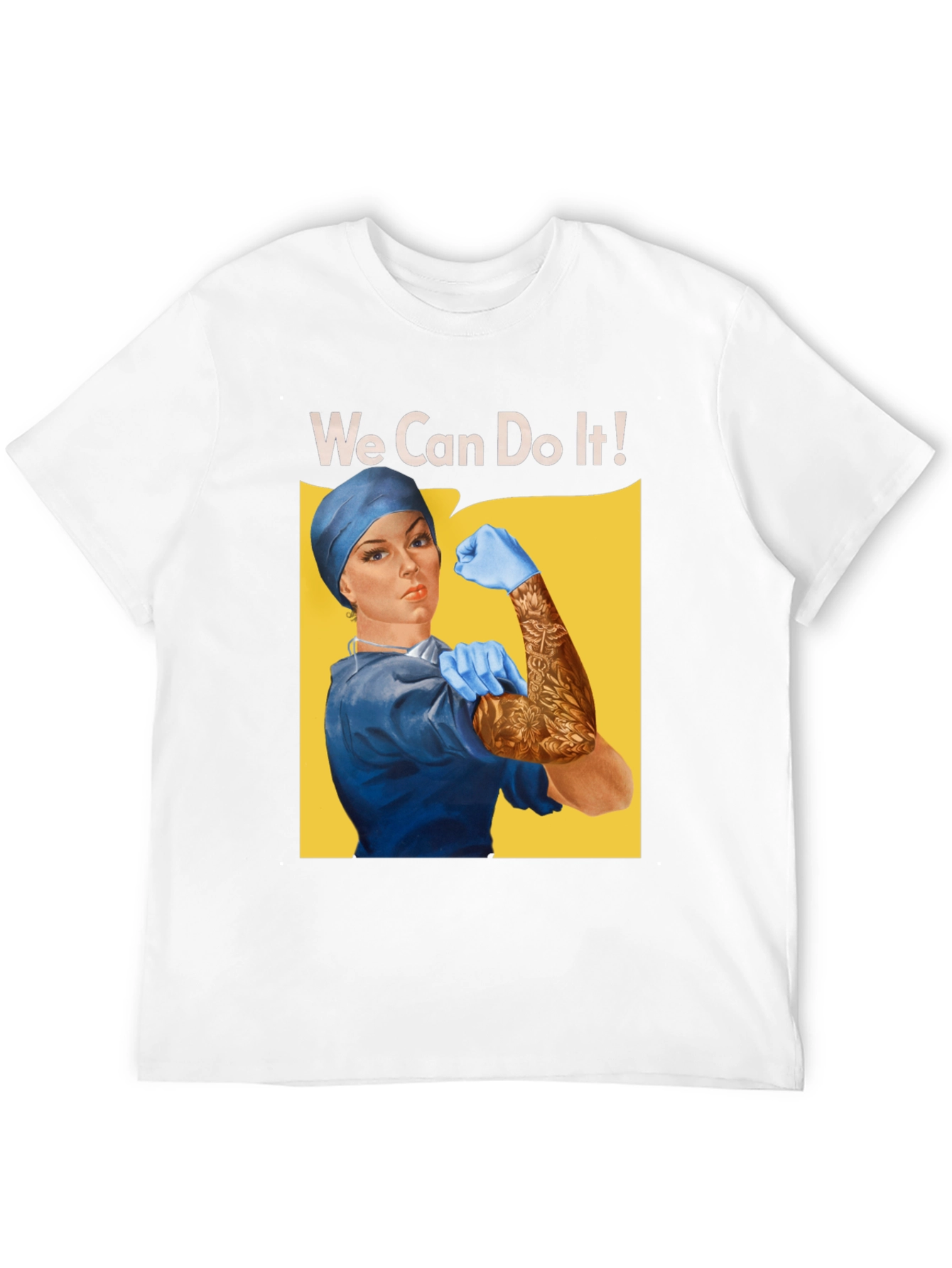 Rosie the Riveter Nurse We Can Do It T-Shirt