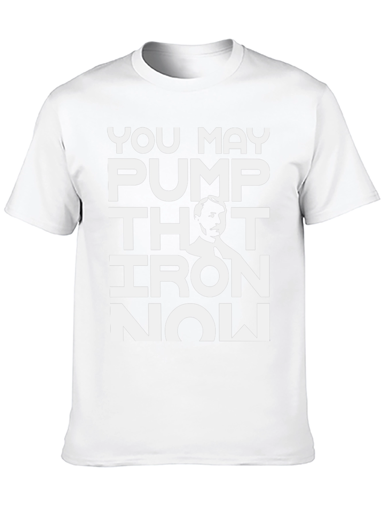 You May Pump That Iron Now Black T-Shirt