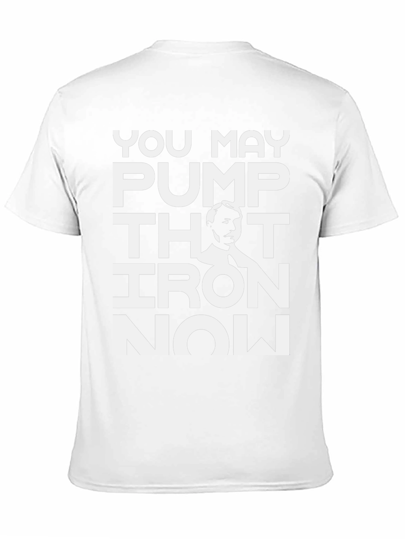 You May Pump That Iron Now Black T-Shirt