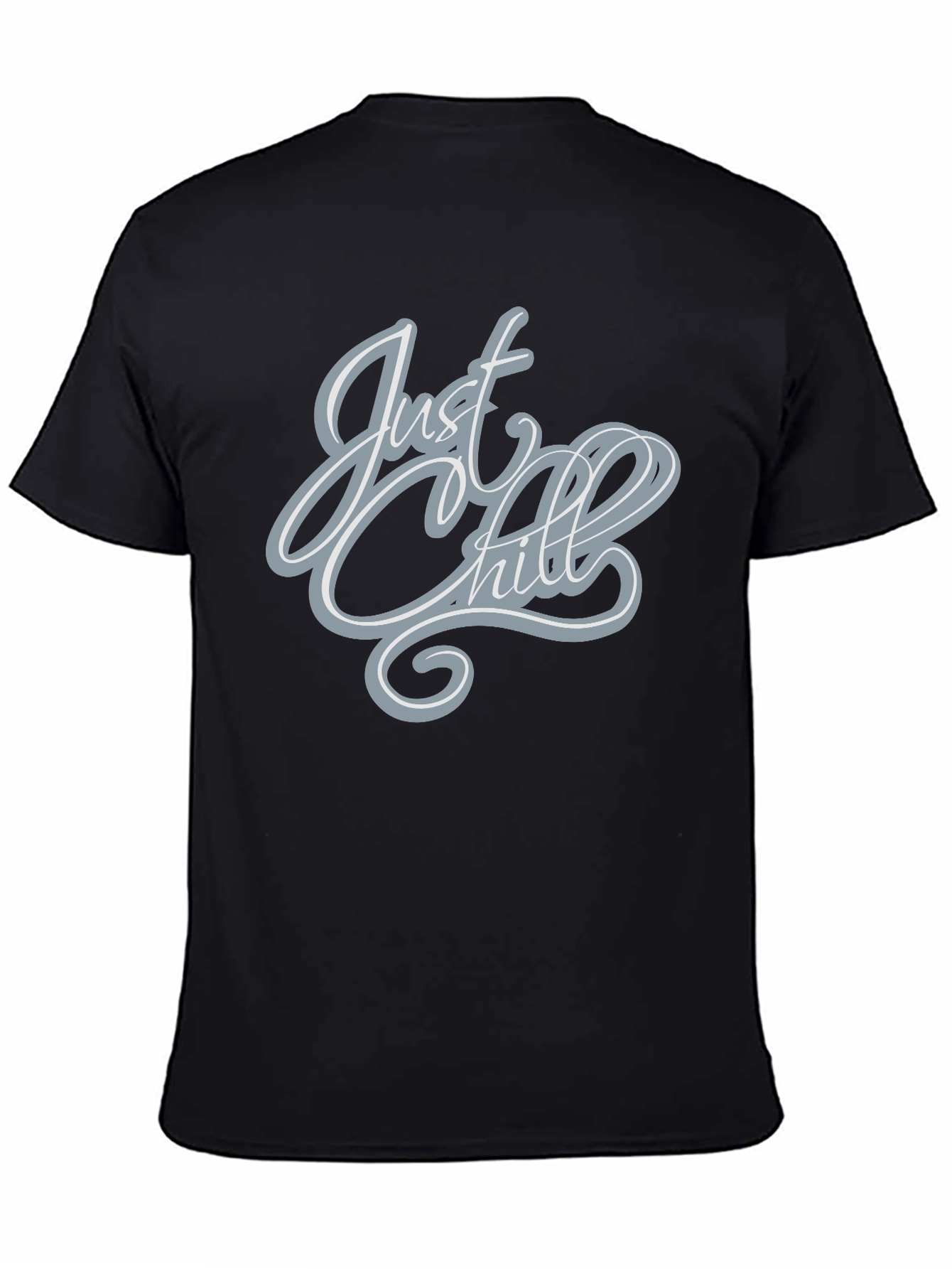 Just Chill Graphic Tee - Casual Comfort