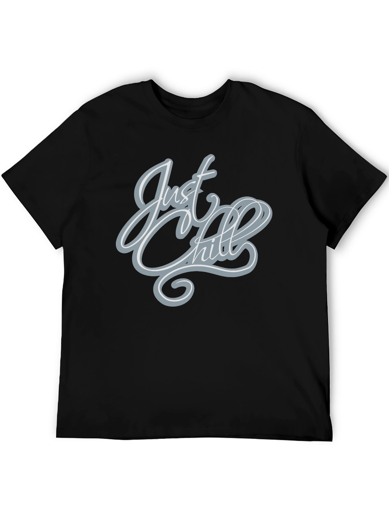 Just Chill Graphic Tee - Casual Comfort