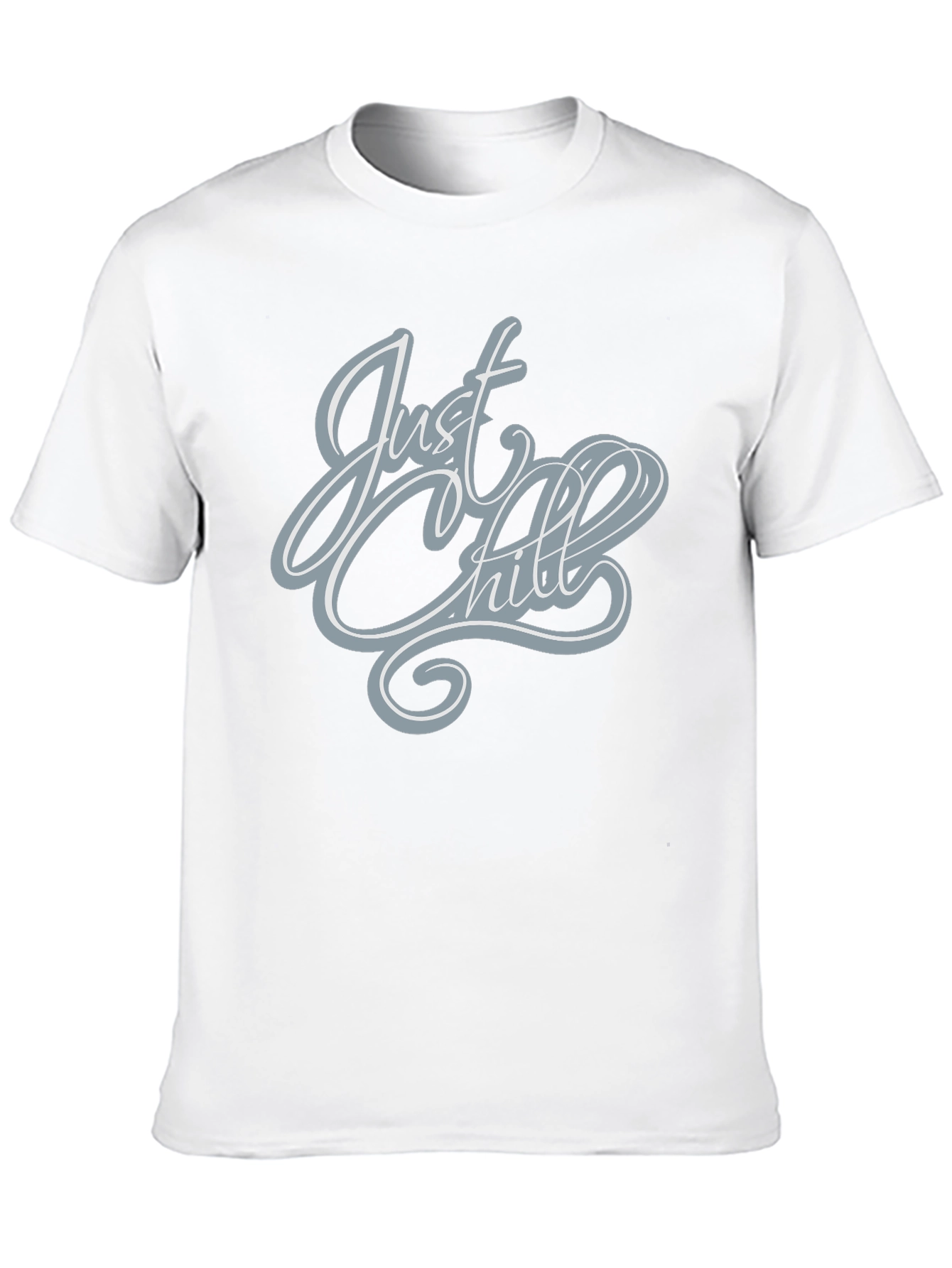 Just Chill Graphic Tee - Casual Comfort