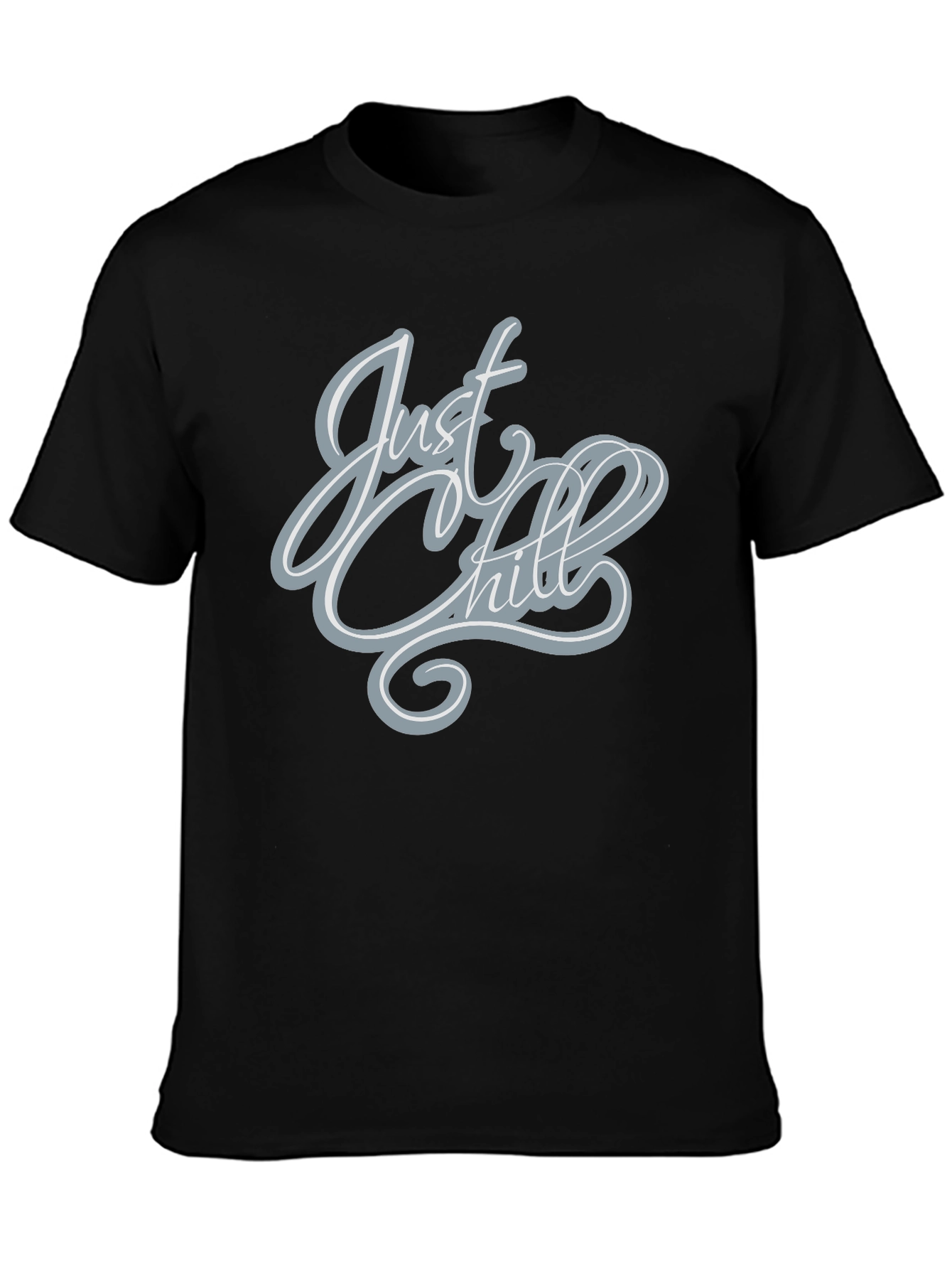Just Chill Graphic Tee - Casual Comfort