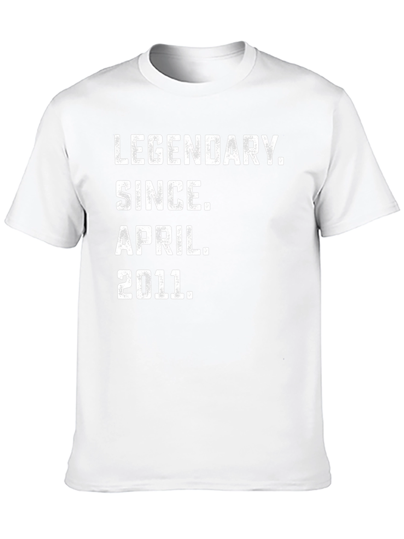 Legendary Since April 2011 Black T-Shirt