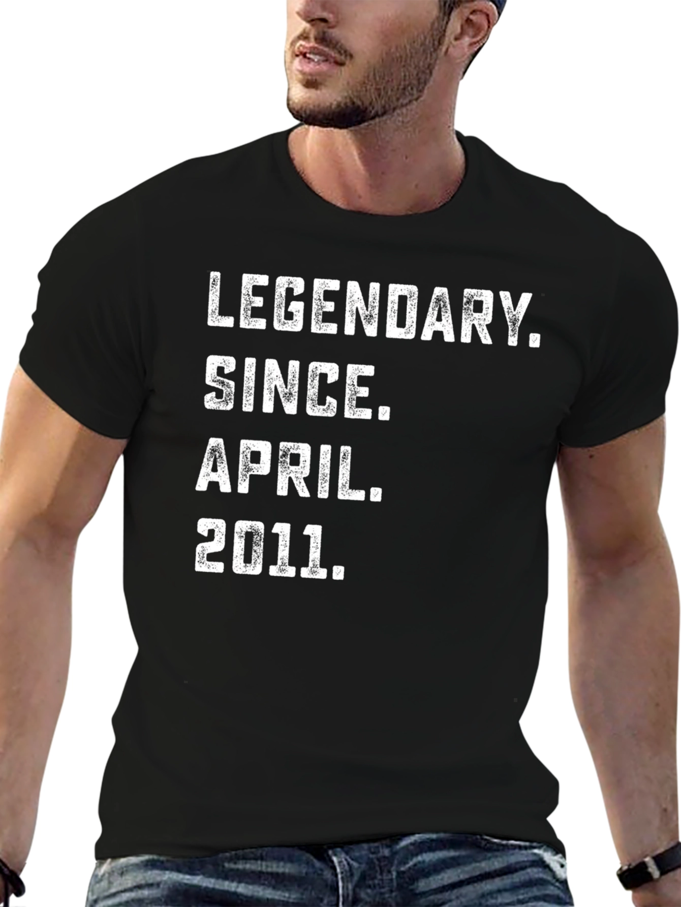 Legendary Since April 2011 Black T-Shirt