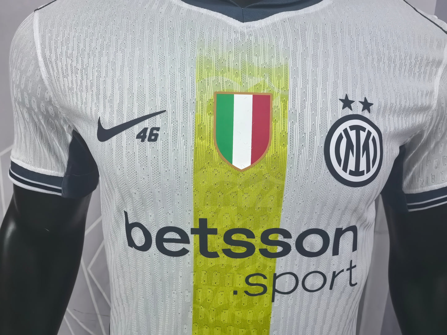 Inter Milan Away Player Version Collaboration Soccer Jersey