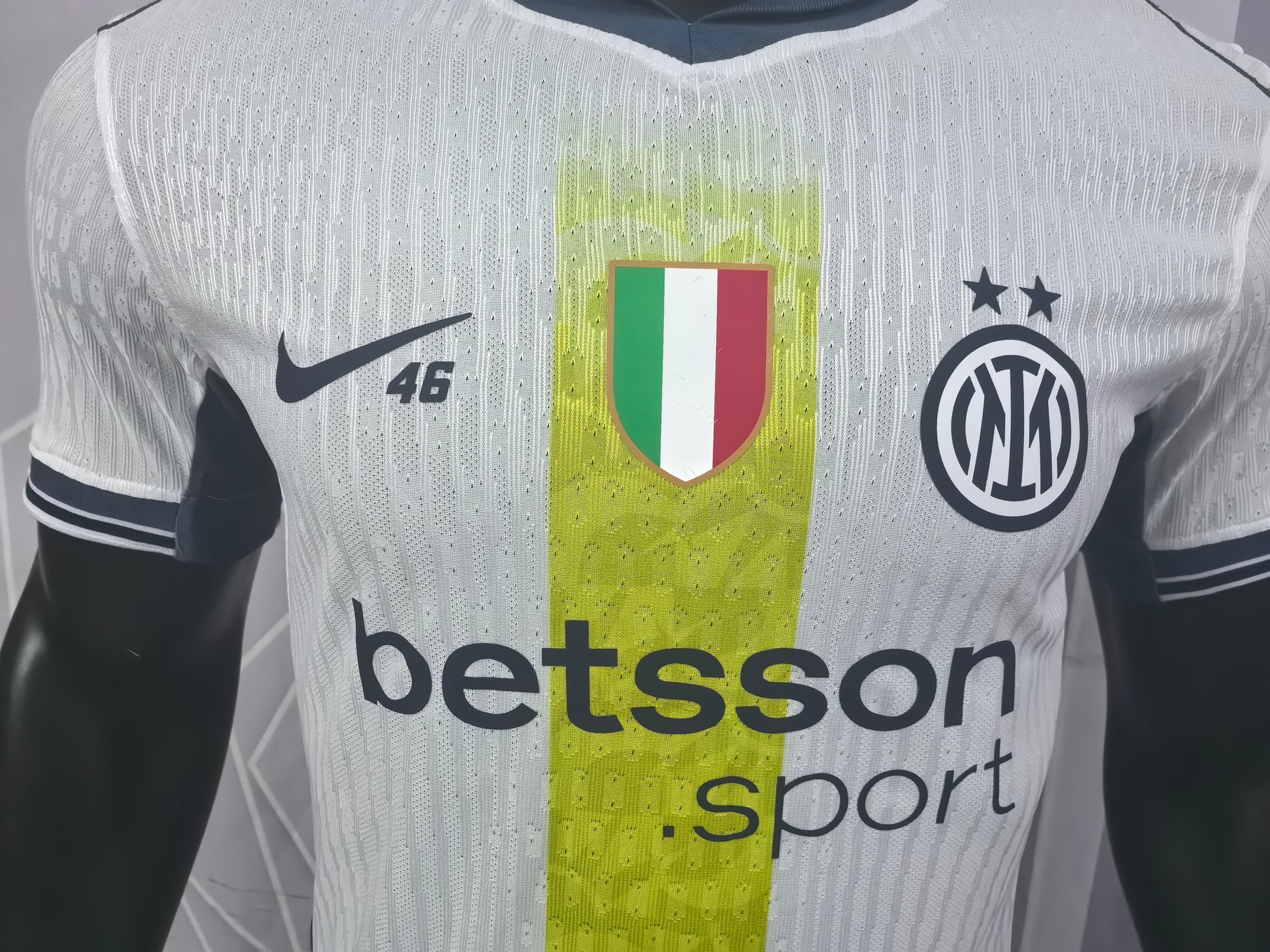 Inter Milan Away Player Version Collaboration Soccer Jersey