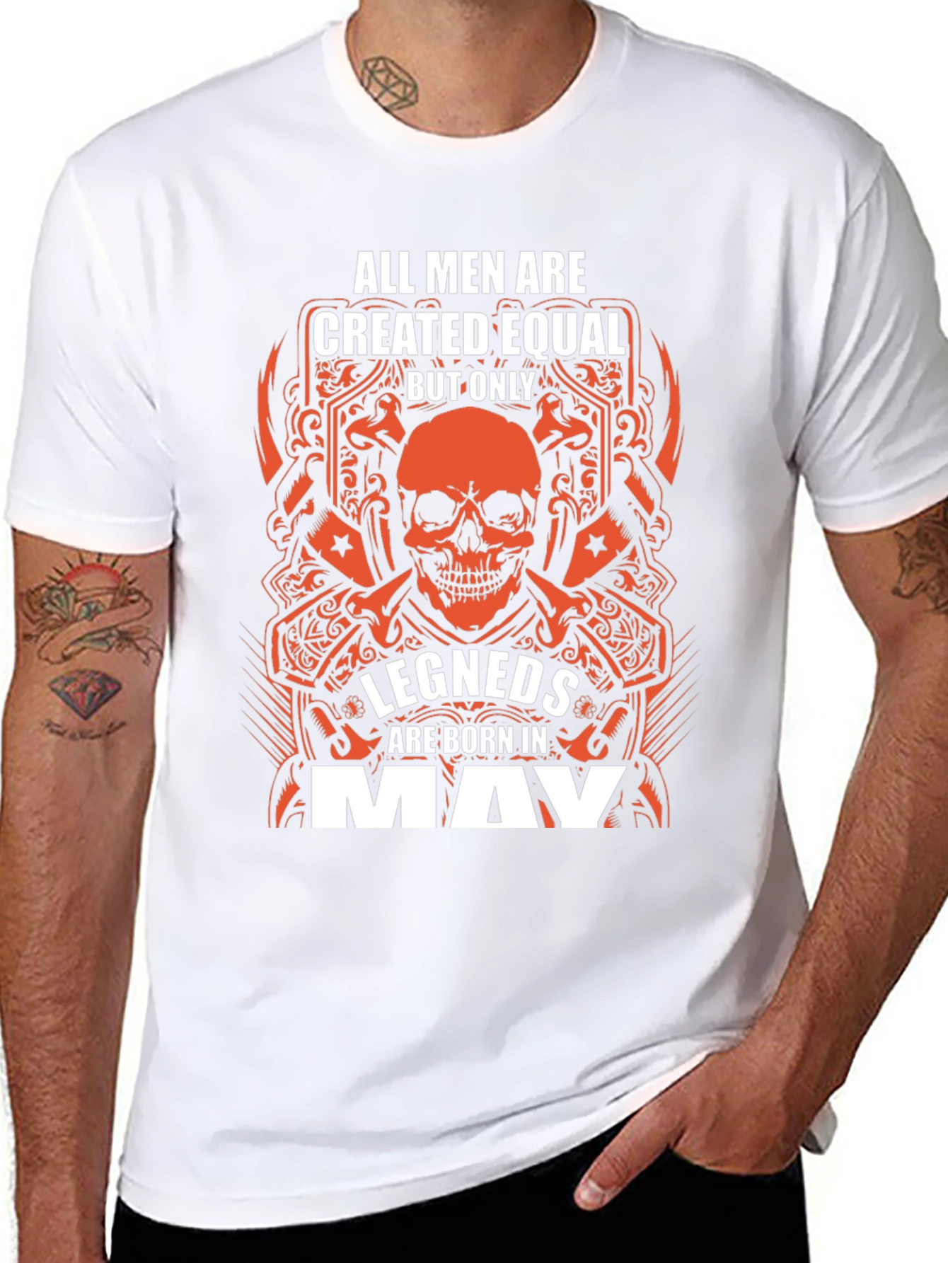 Legends Born in May Graphic Tee