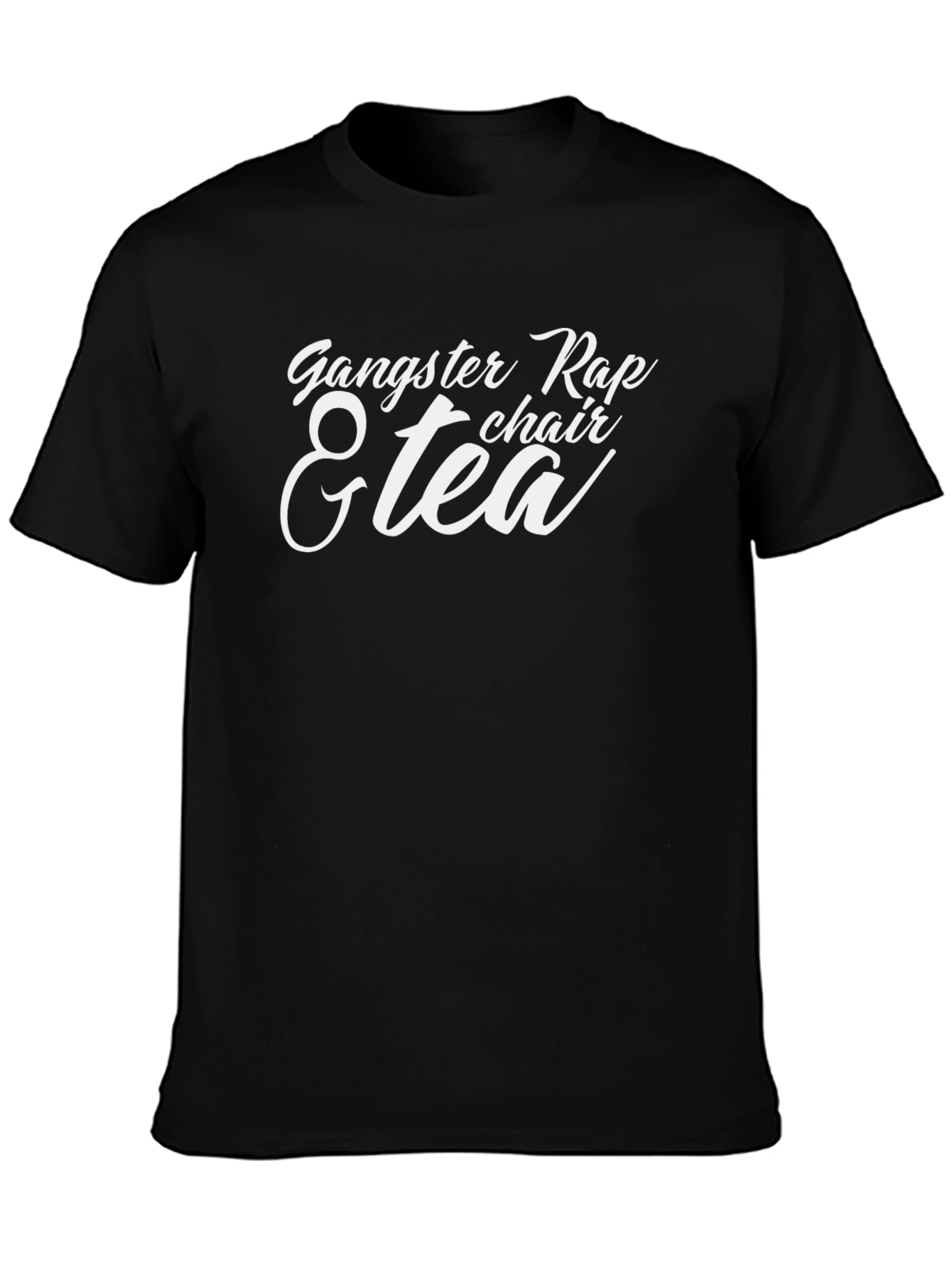 Gangster Rap & Tea T-Shirt - Funny Novelty Tee