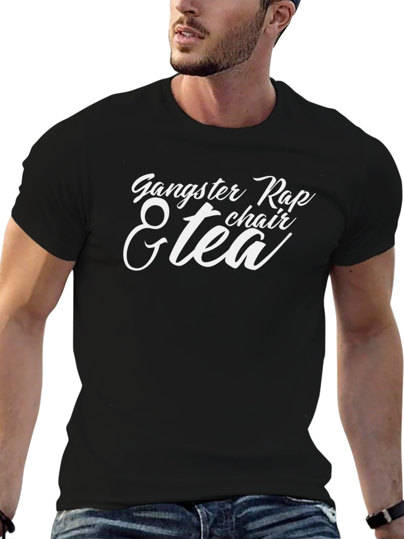 Gangster Rap & Tea T-Shirt - Funny Novelty Tee