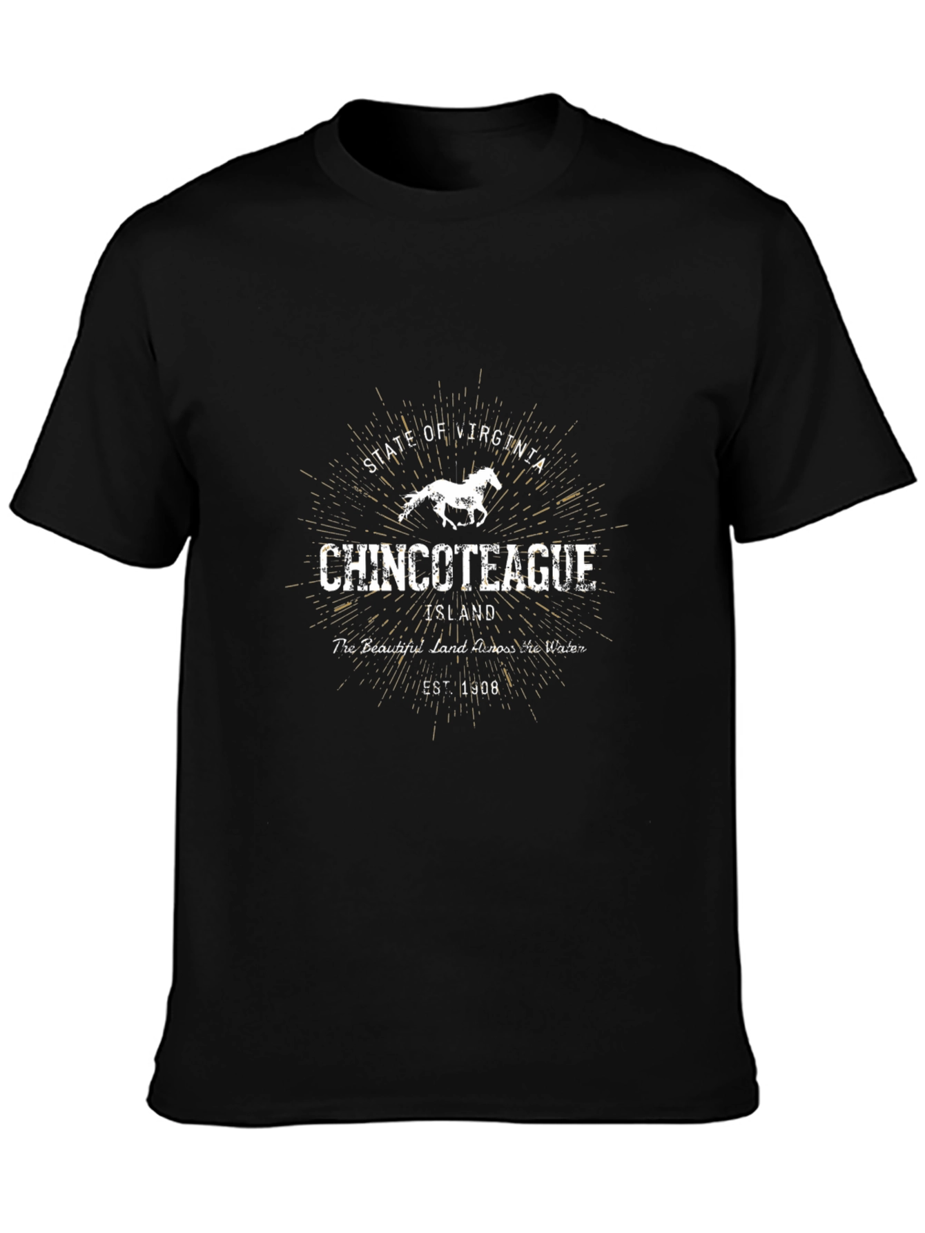 Chincoteague Island Virginia Graphic T-Shirt