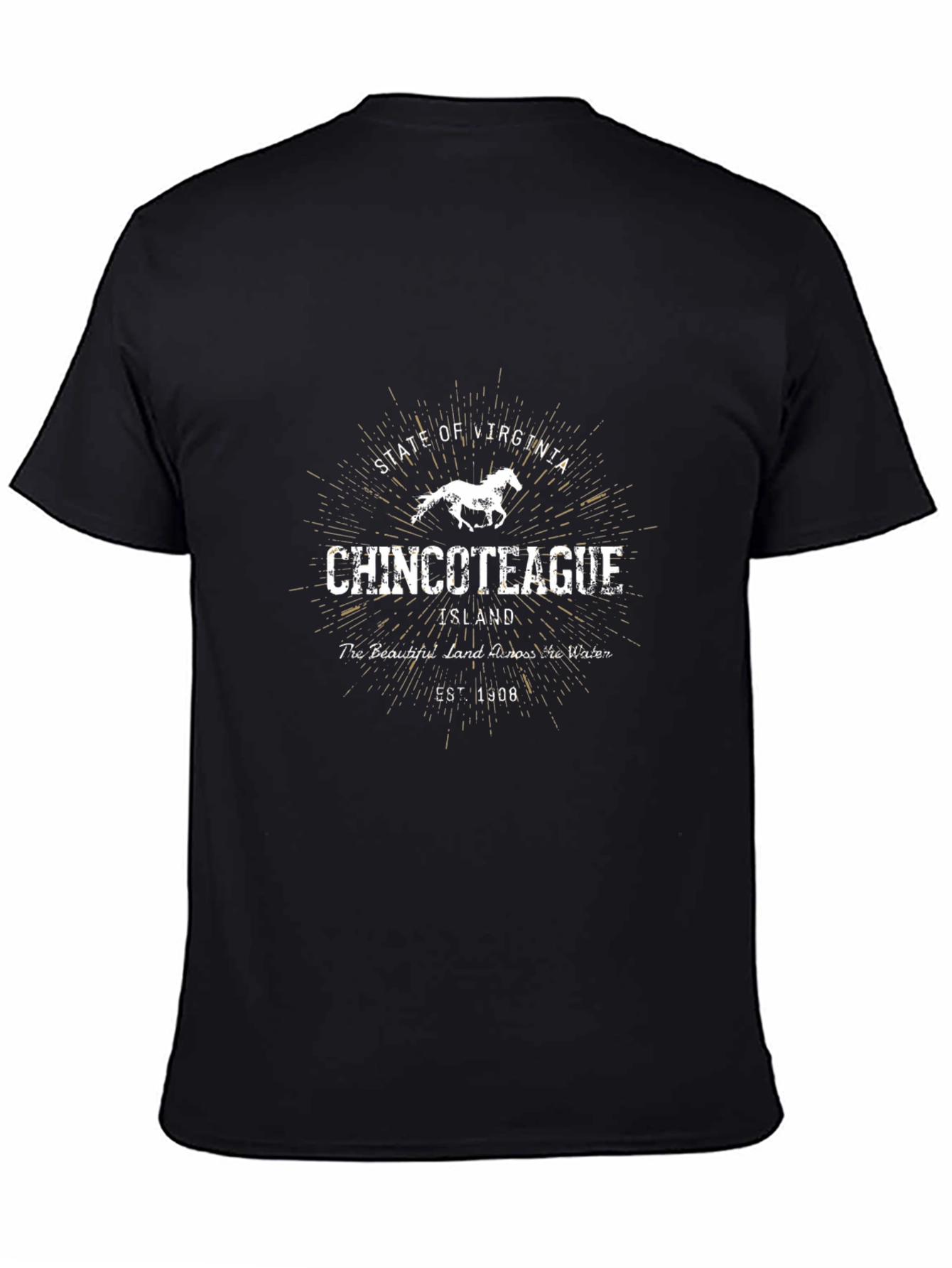 Chincoteague Island Virginia Graphic T-Shirt