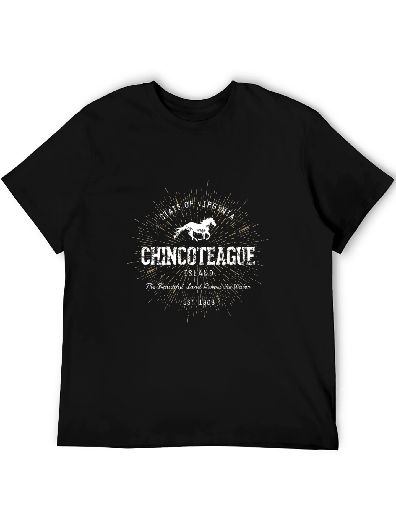 Chincoteague Island Virginia Graphic T-Shirt