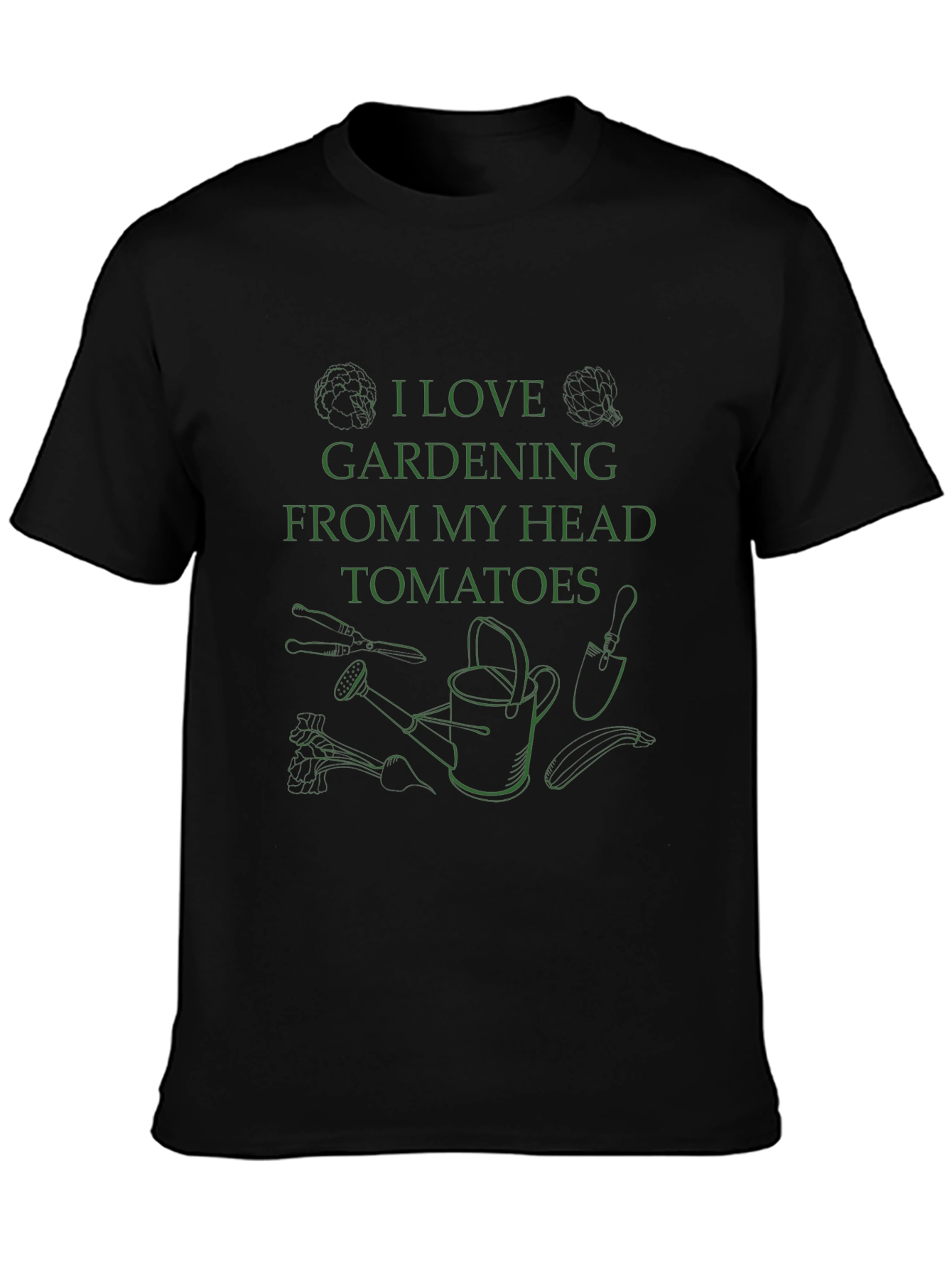 Gardening Lover T-Shirt - From My Head Tomatoes!