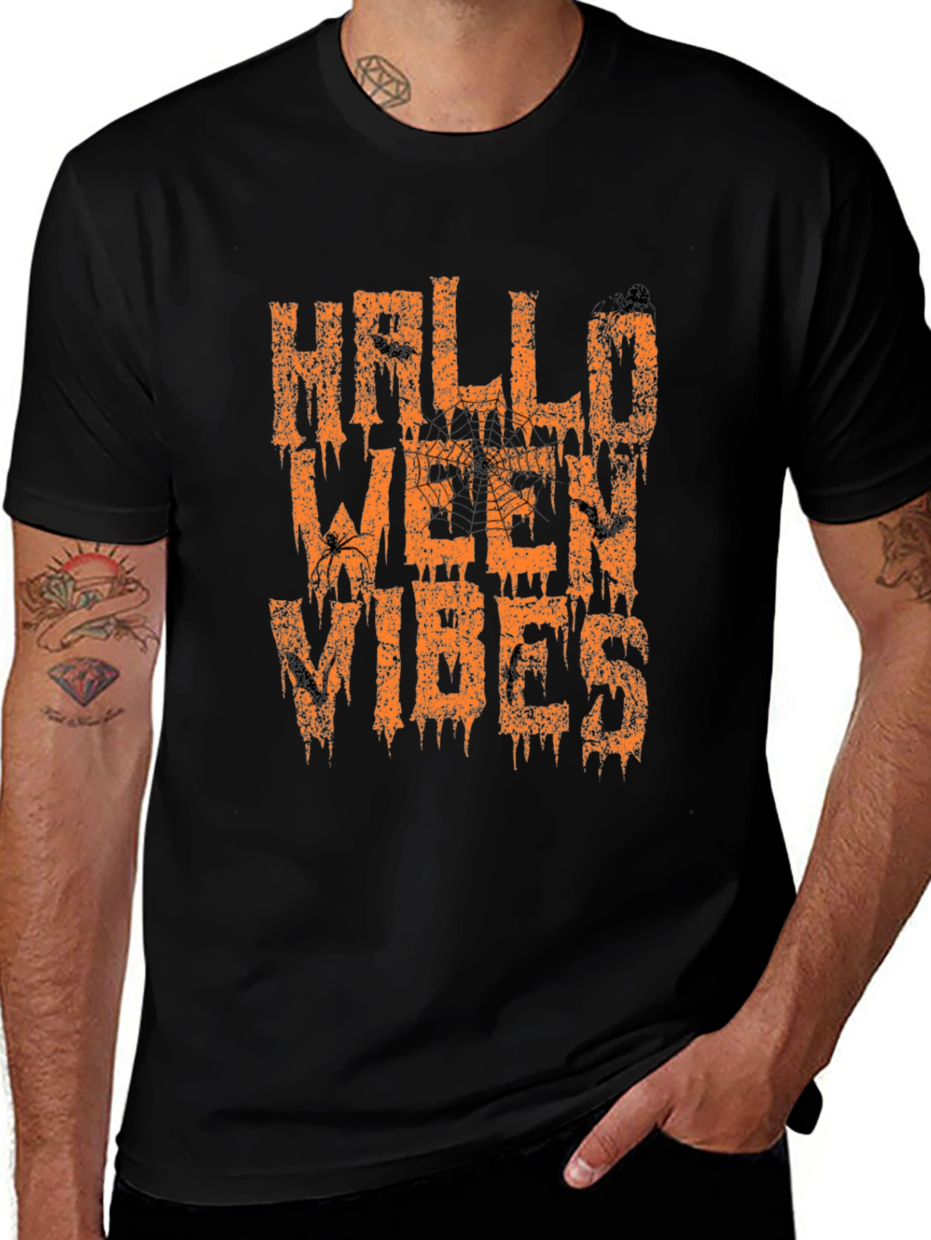 Halloween Vibes Graphic T-Shirt
