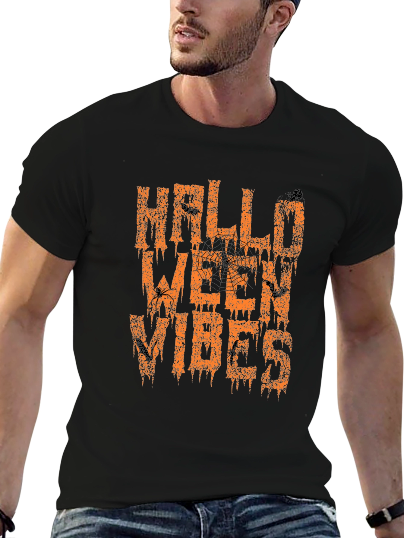 Halloween Vibes Graphic T-Shirt