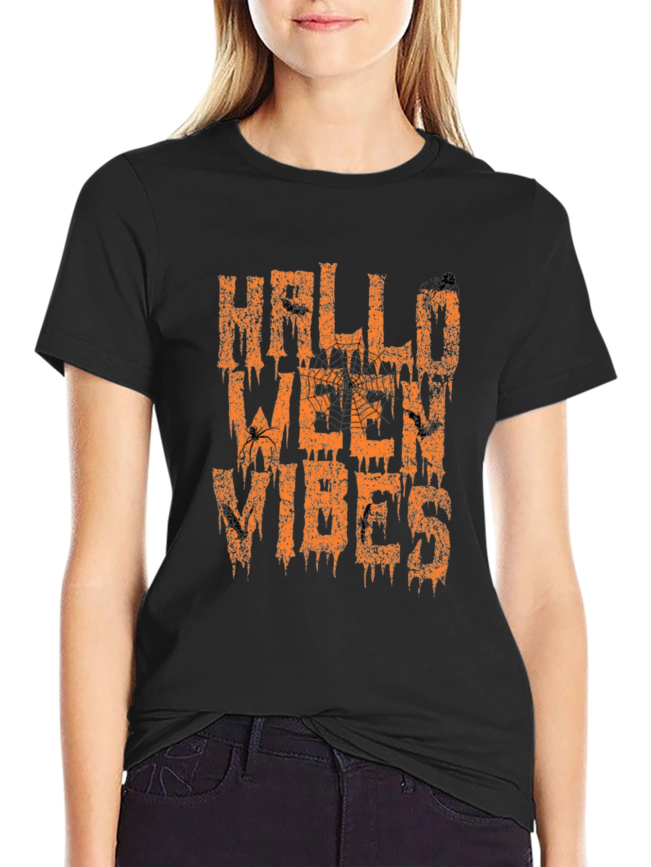 Halloween Vibes Graphic T-Shirt