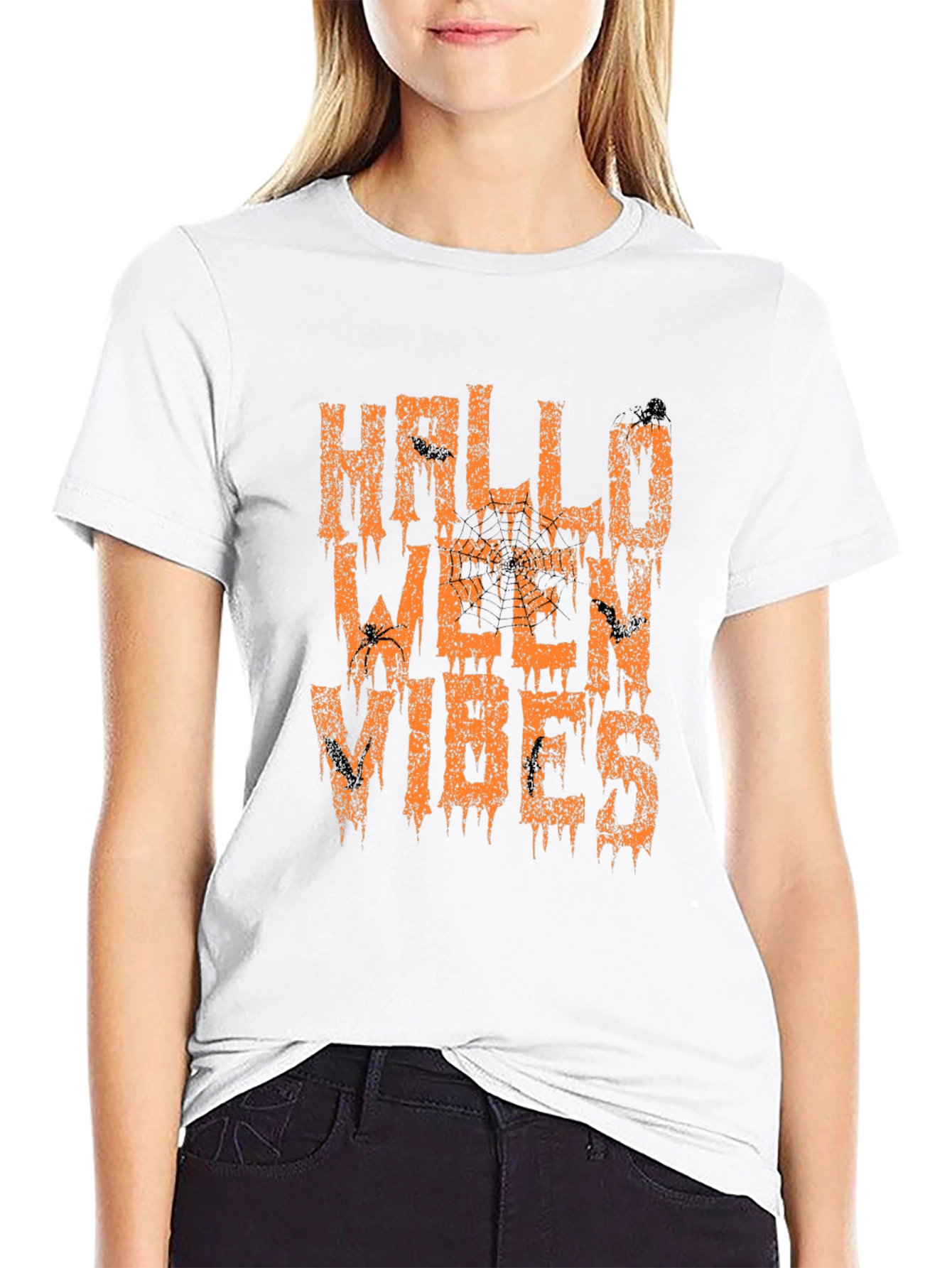 Halloween Vibes Graphic T-Shirt