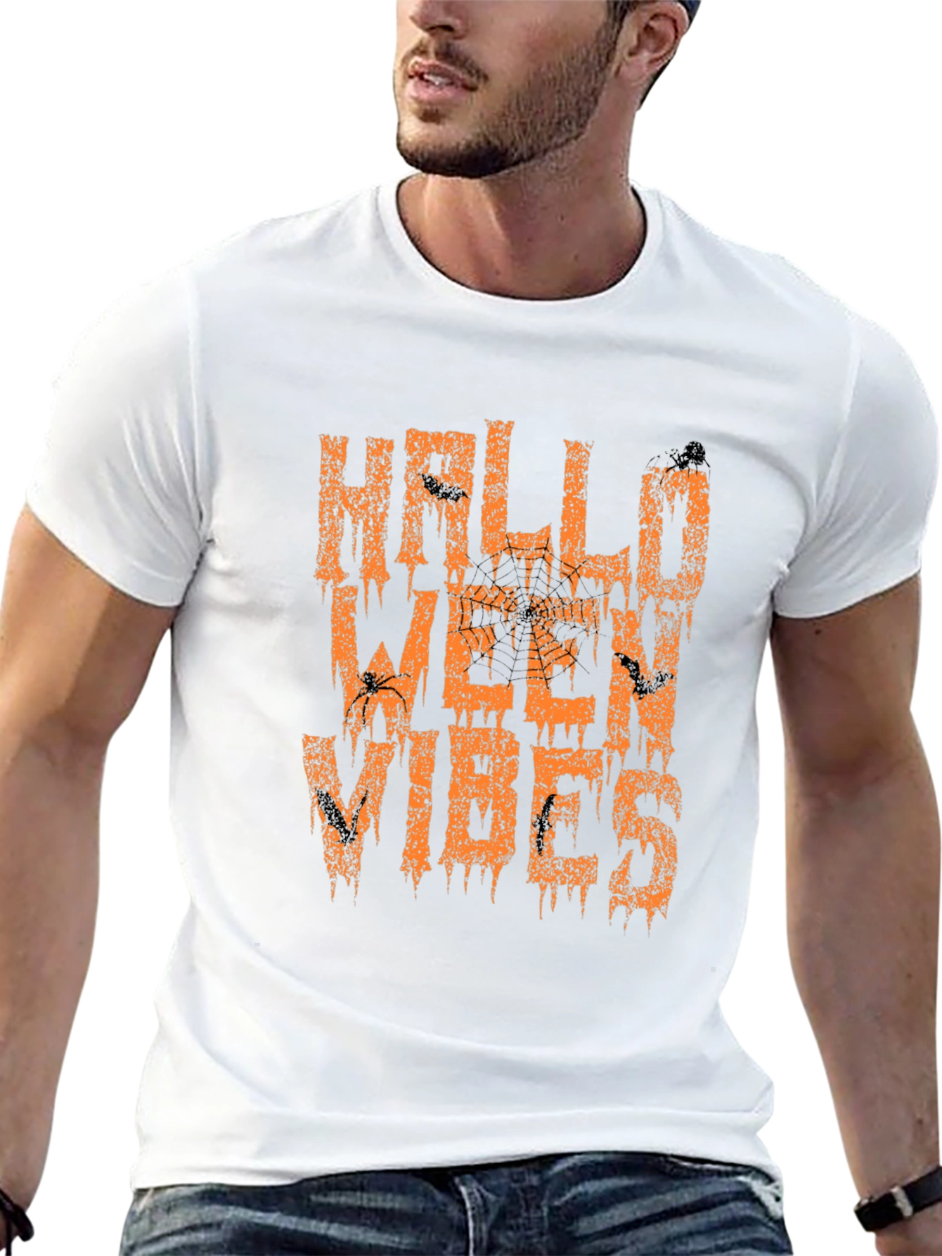 Halloween Vibes Graphic T-Shirt