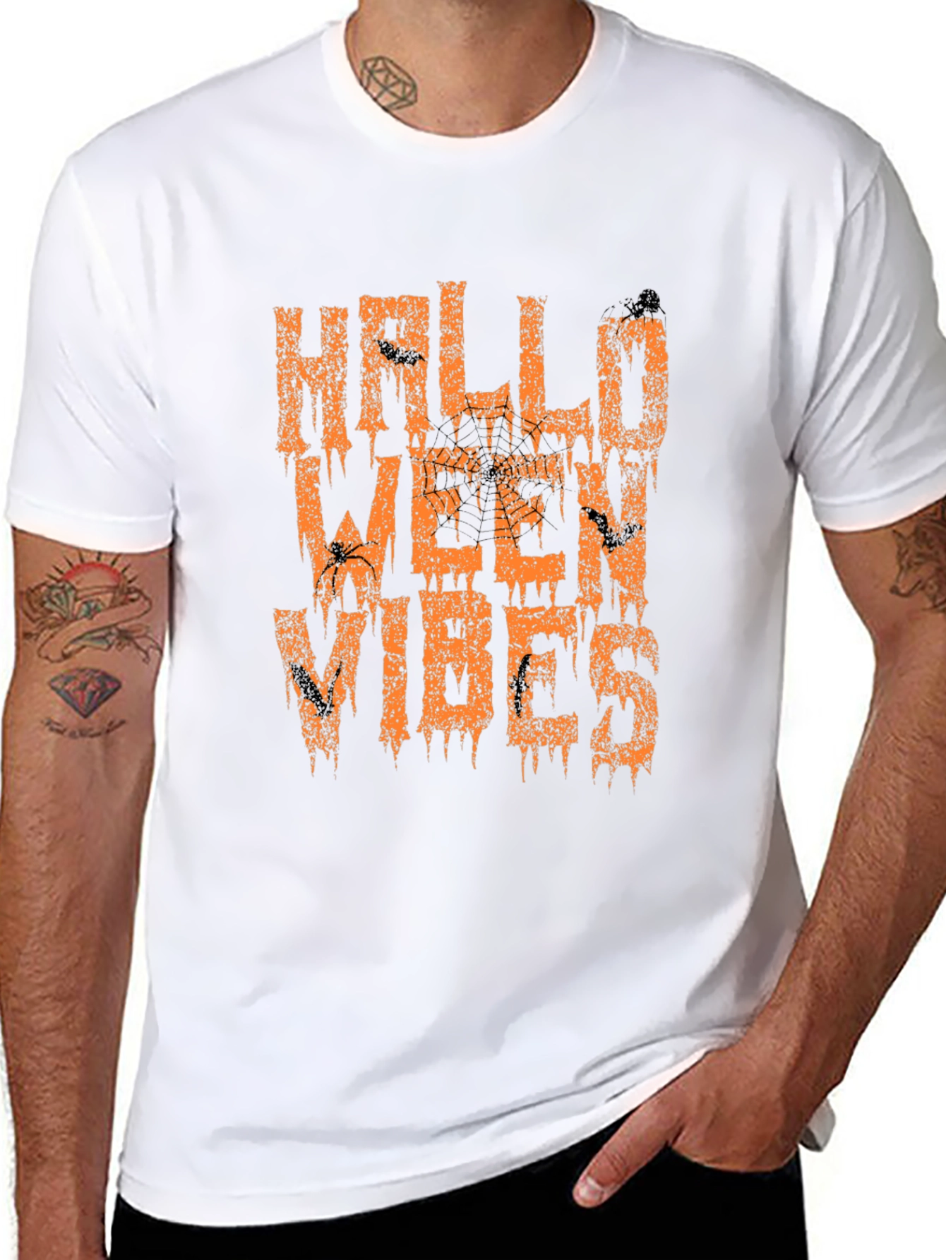 Halloween Vibes Graphic T-Shirt