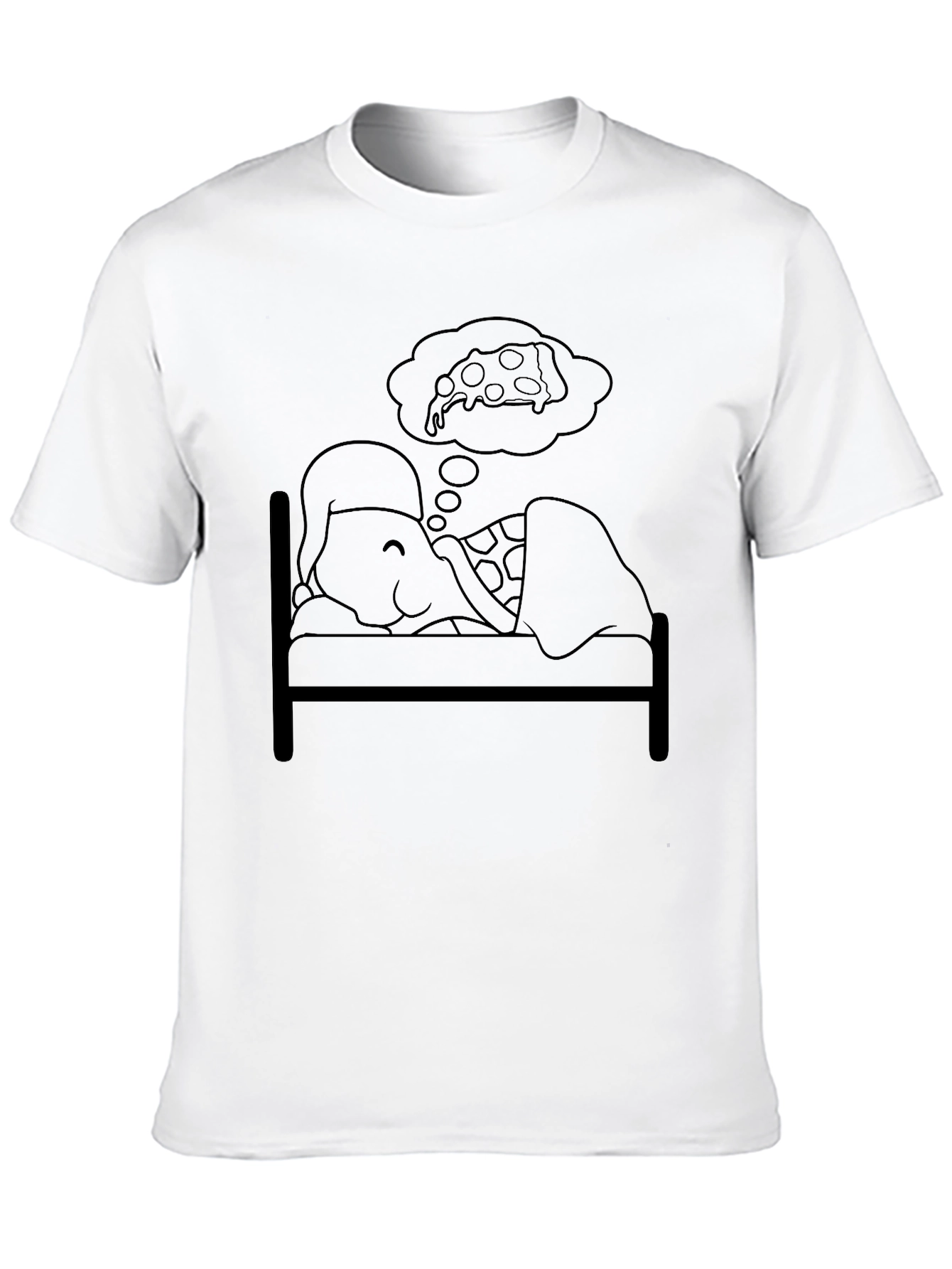 Turtle Pizza Dream T-Shirt - Funny Graphic Tee