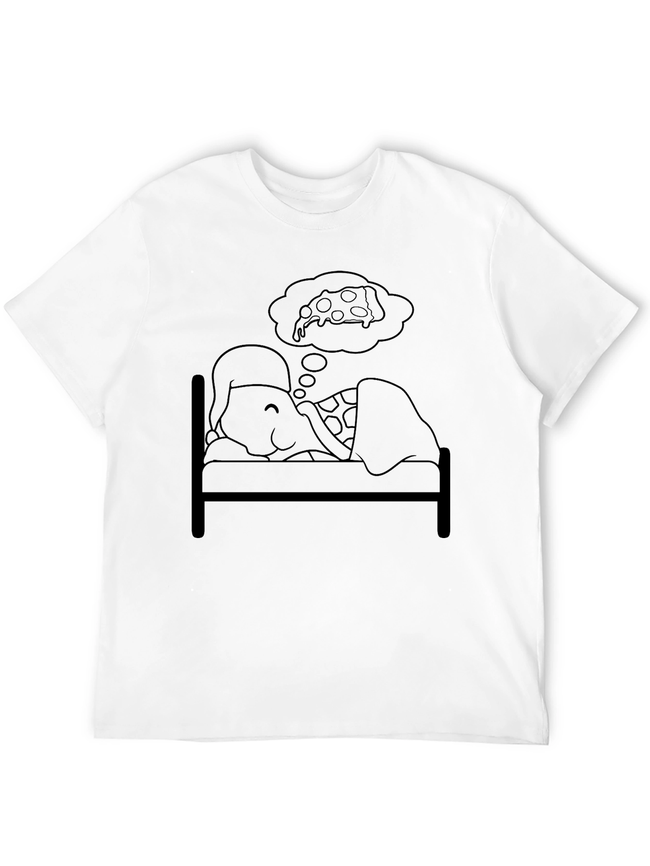 Turtle Pizza Dream T-Shirt - Funny Graphic Tee