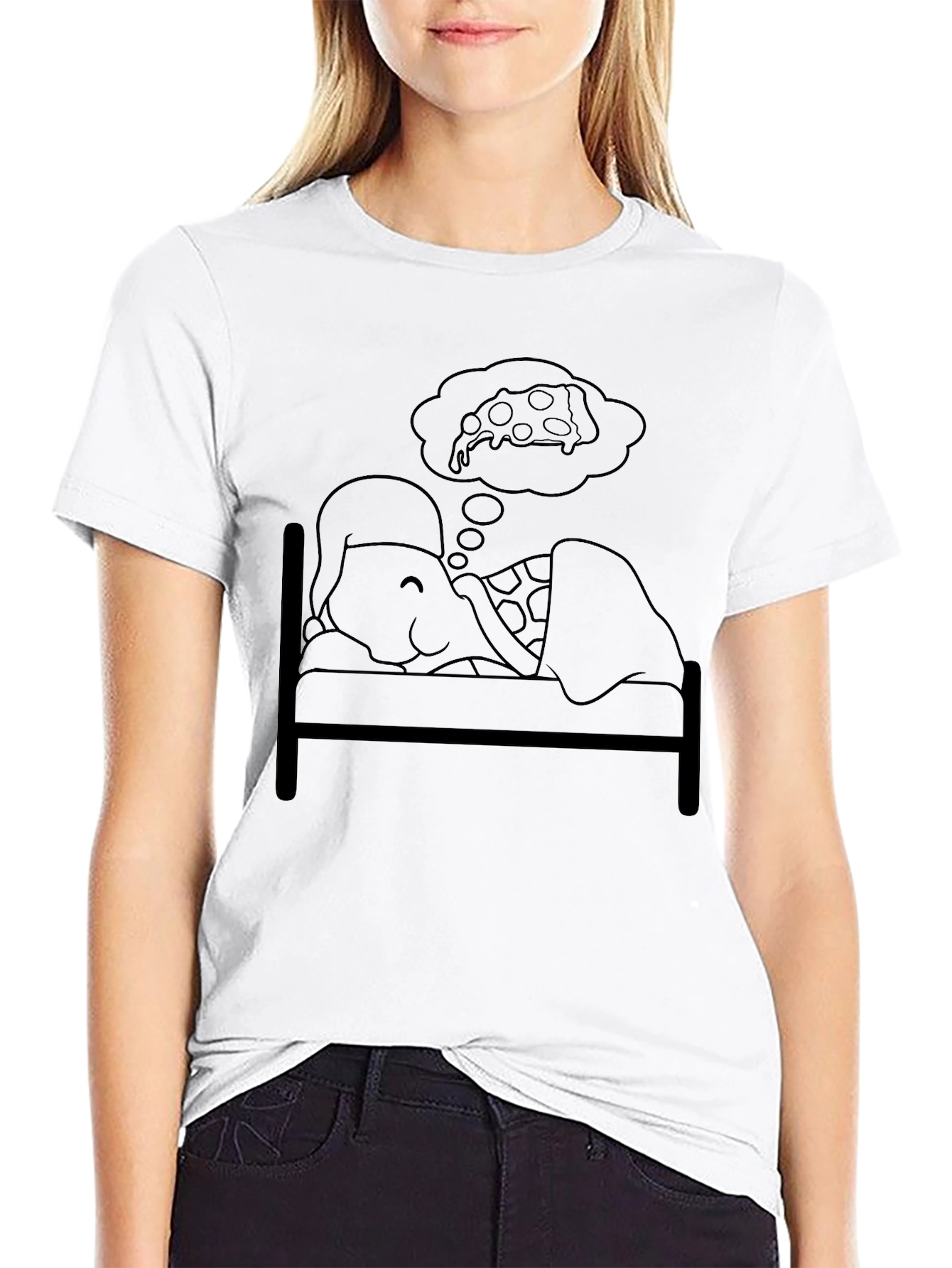 Turtle Pizza Dream T-Shirt - Funny Graphic Tee