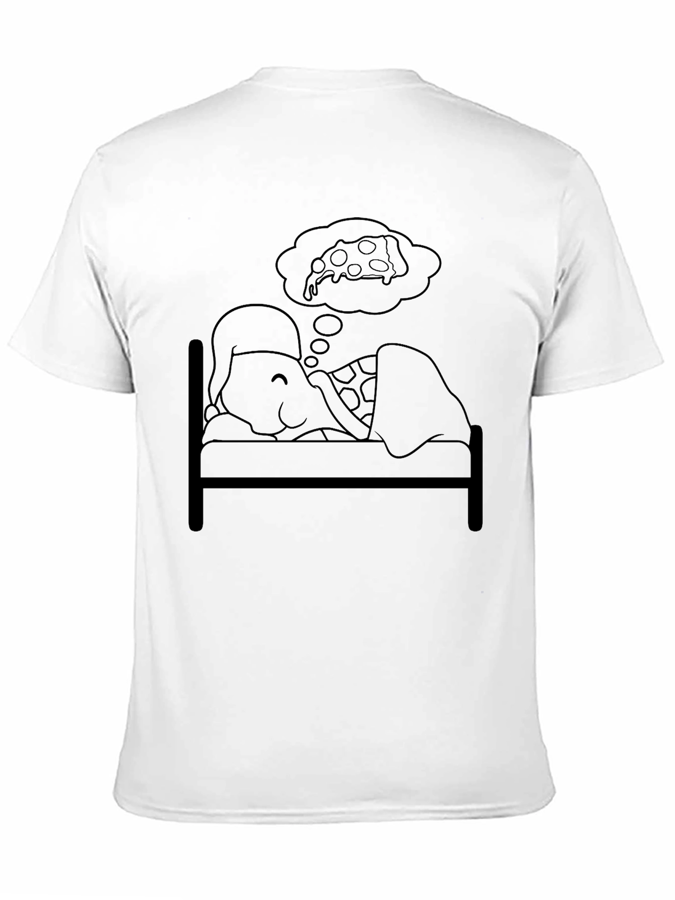 Turtle Pizza Dream T-Shirt - Funny Graphic Tee