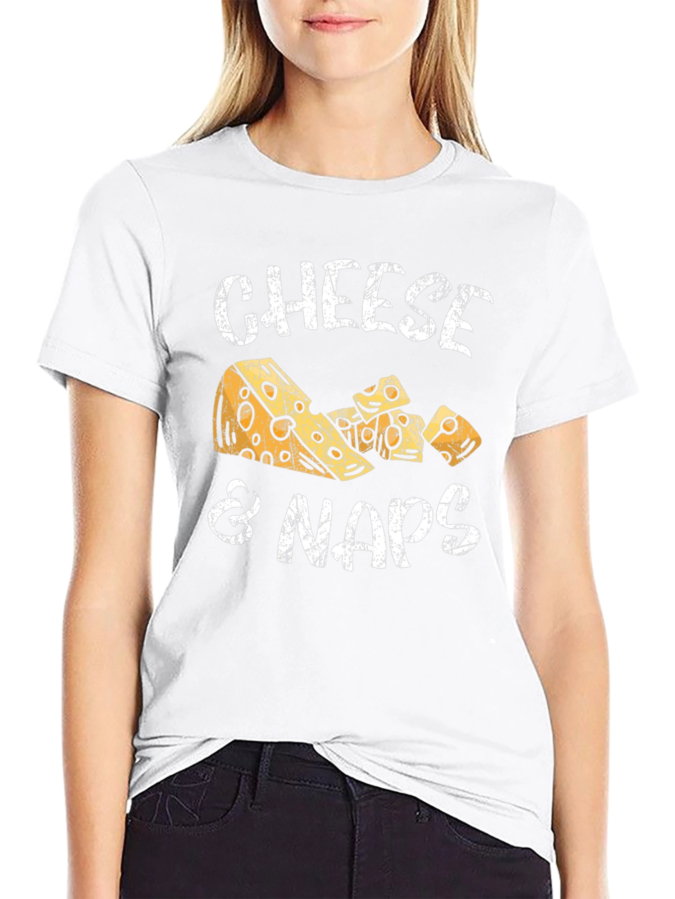Cheese & Naps Graphic T-Shirt